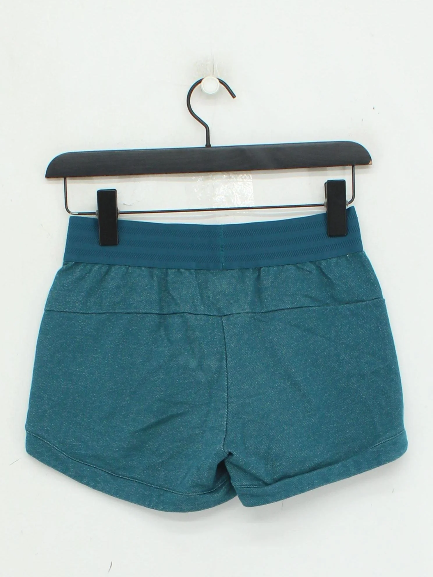 Adidas Women's Shorts S Green 100% Other Sweat - Image 2