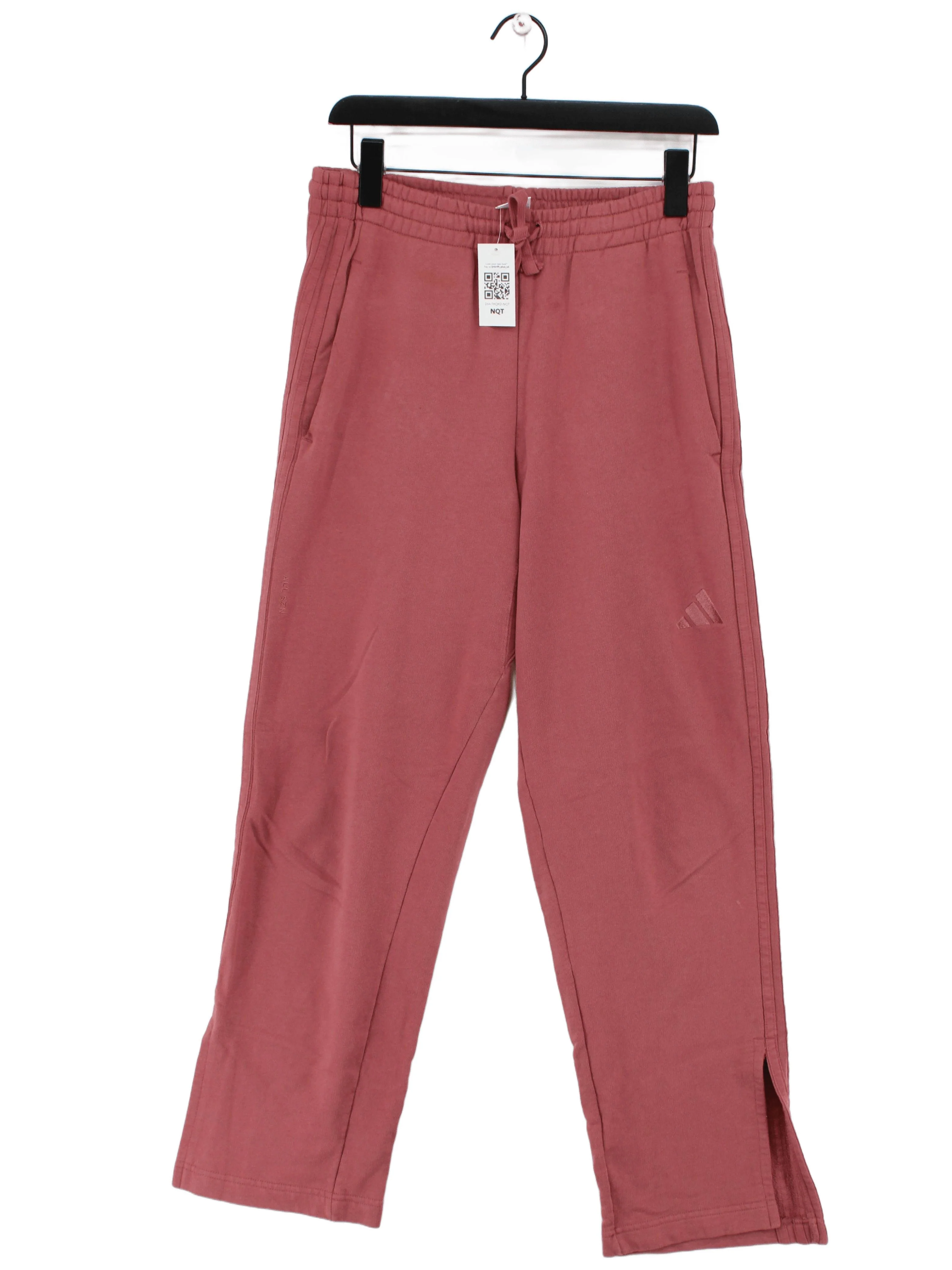 Adidas Women's Sports Bottoms S Brown 100% Cotton Sweatpants