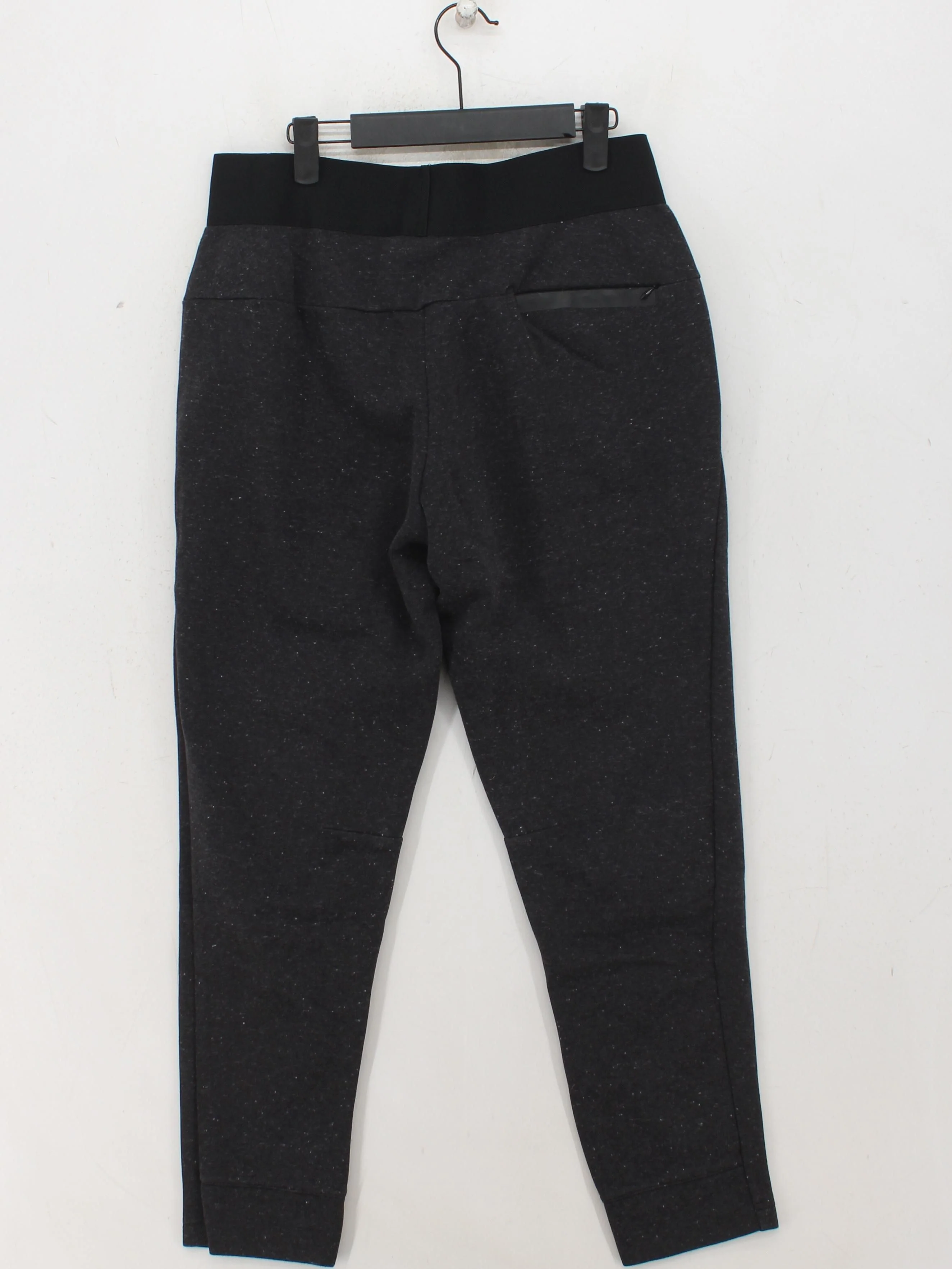 Adidas Women's Sports Bottoms UK 12 Grey Cotton with Polyester Sweatpants - Image 2