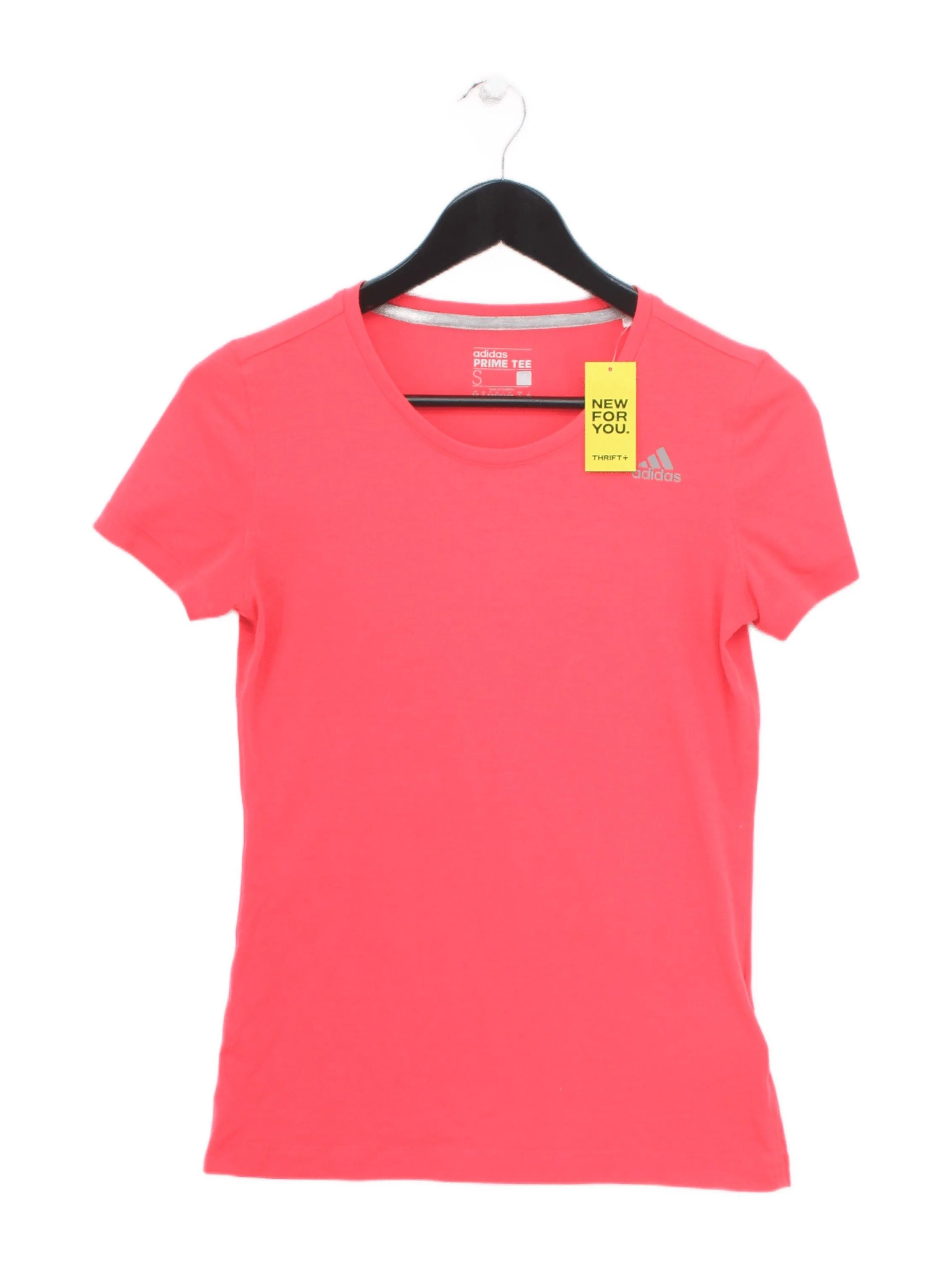 Adidas Women's T-Shirt S Red 100% Nylon Basic