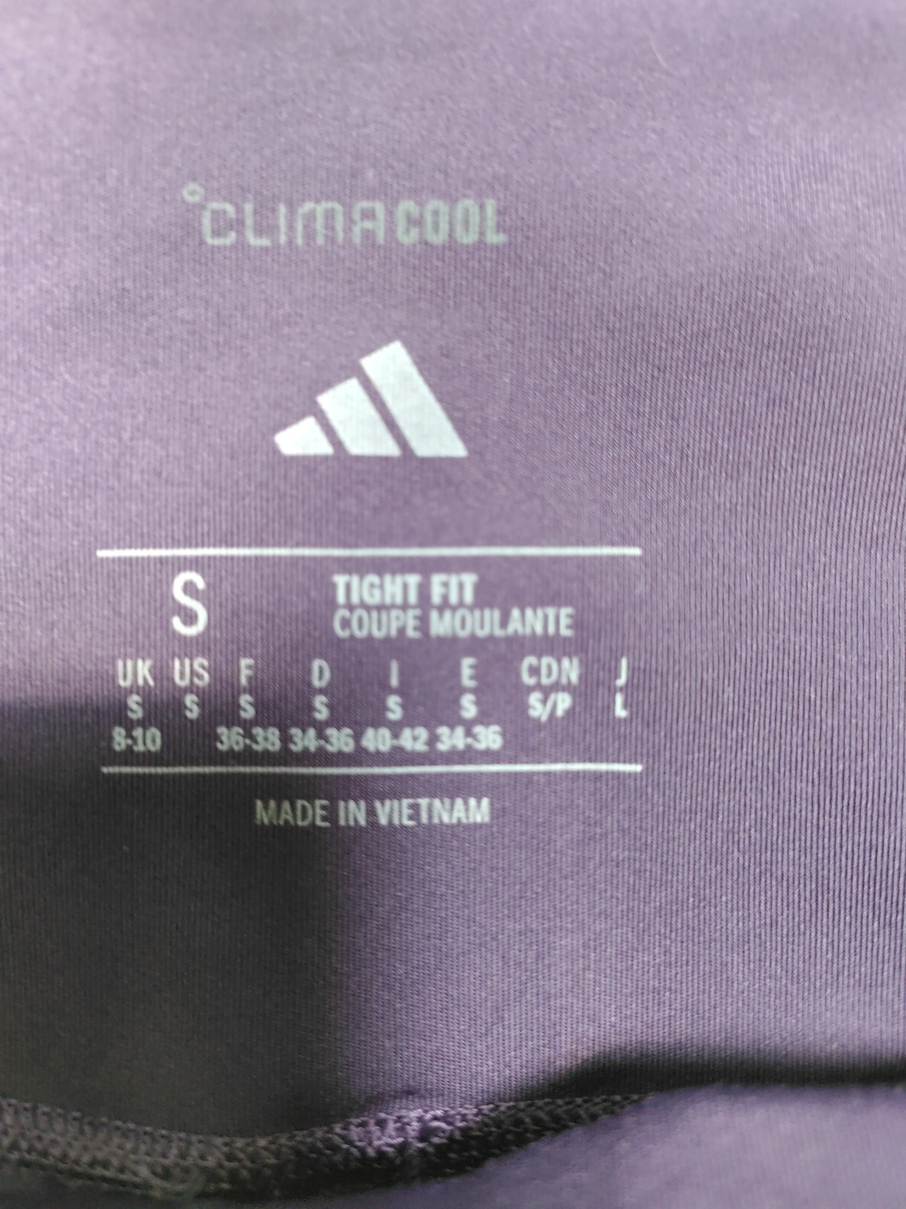 Adidas Women's Trousers S Purple 100% Other Flared Sweatpants - Image 5