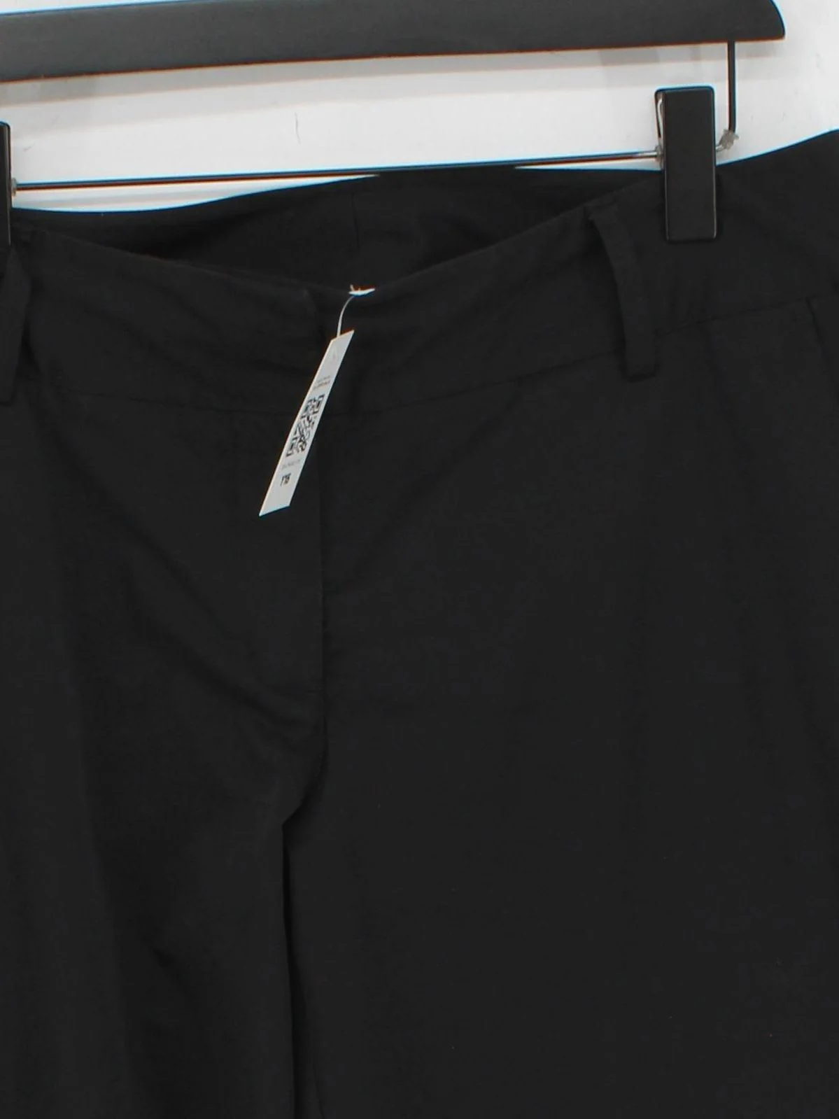 Adidas Women's Trousers UK 14 Black 100% Polyester Wide-Leg Sweatpants - Image 3