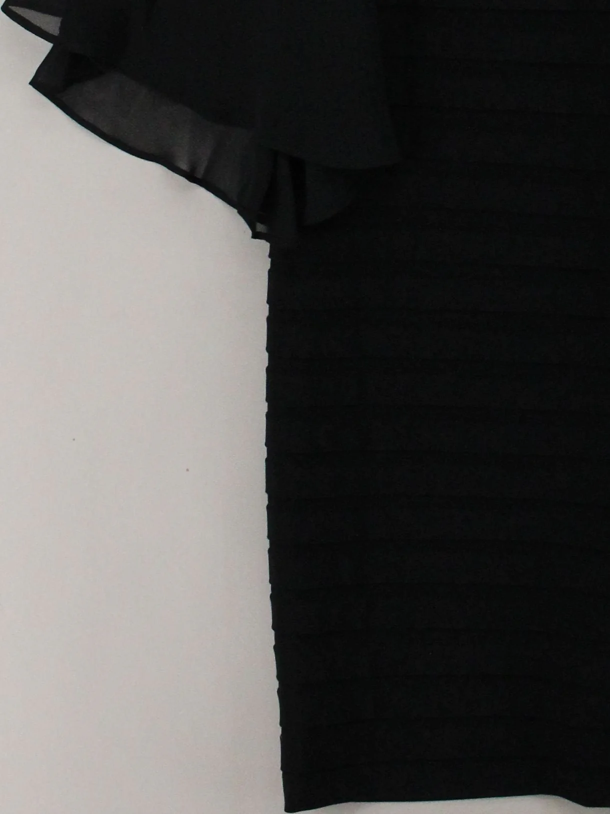 Adrianna Papell Mini Dress UK16 in Black - Image 4