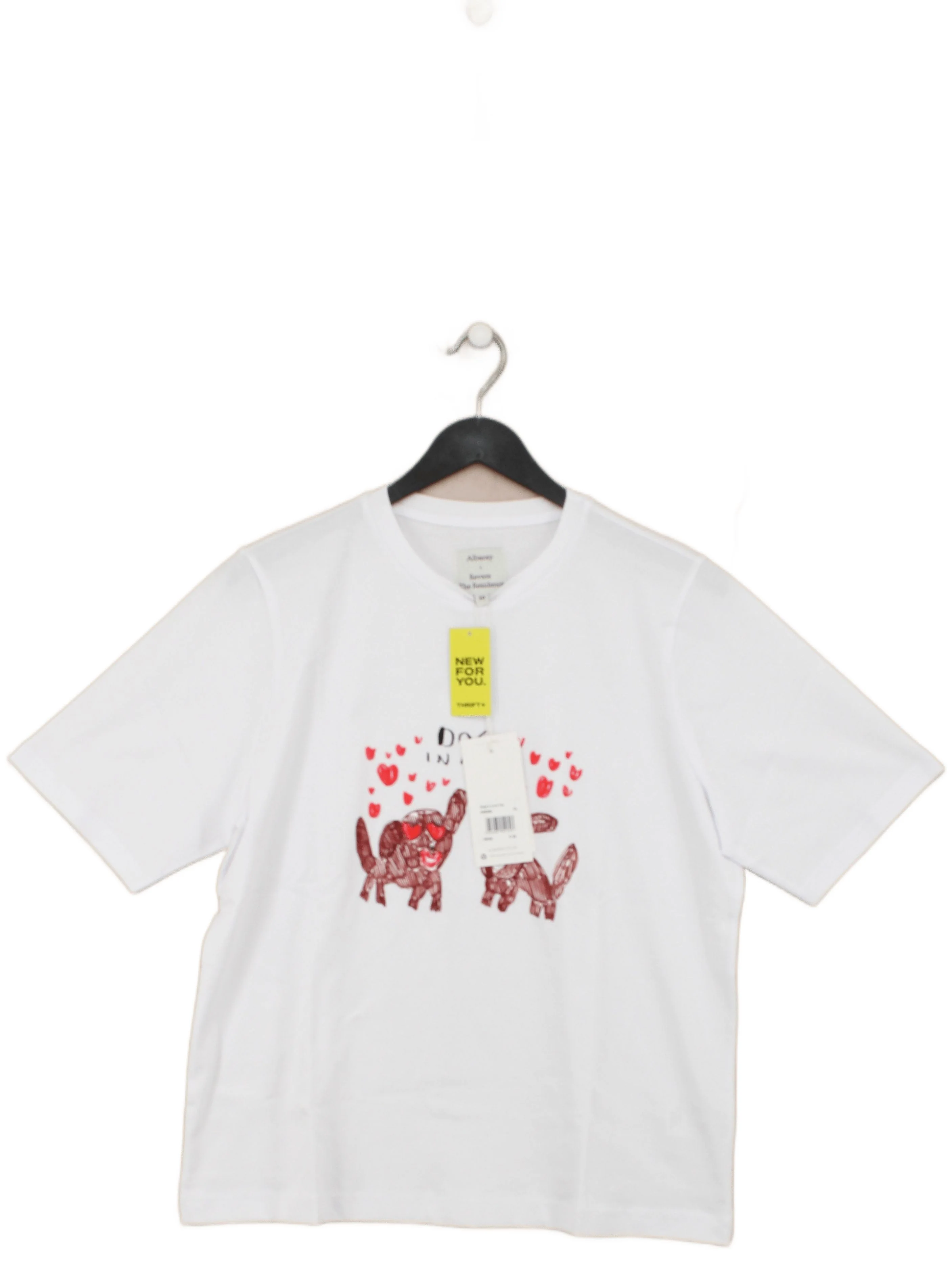 Albaray Women's T-Shirt UK 10 White 100% Cotton Basic