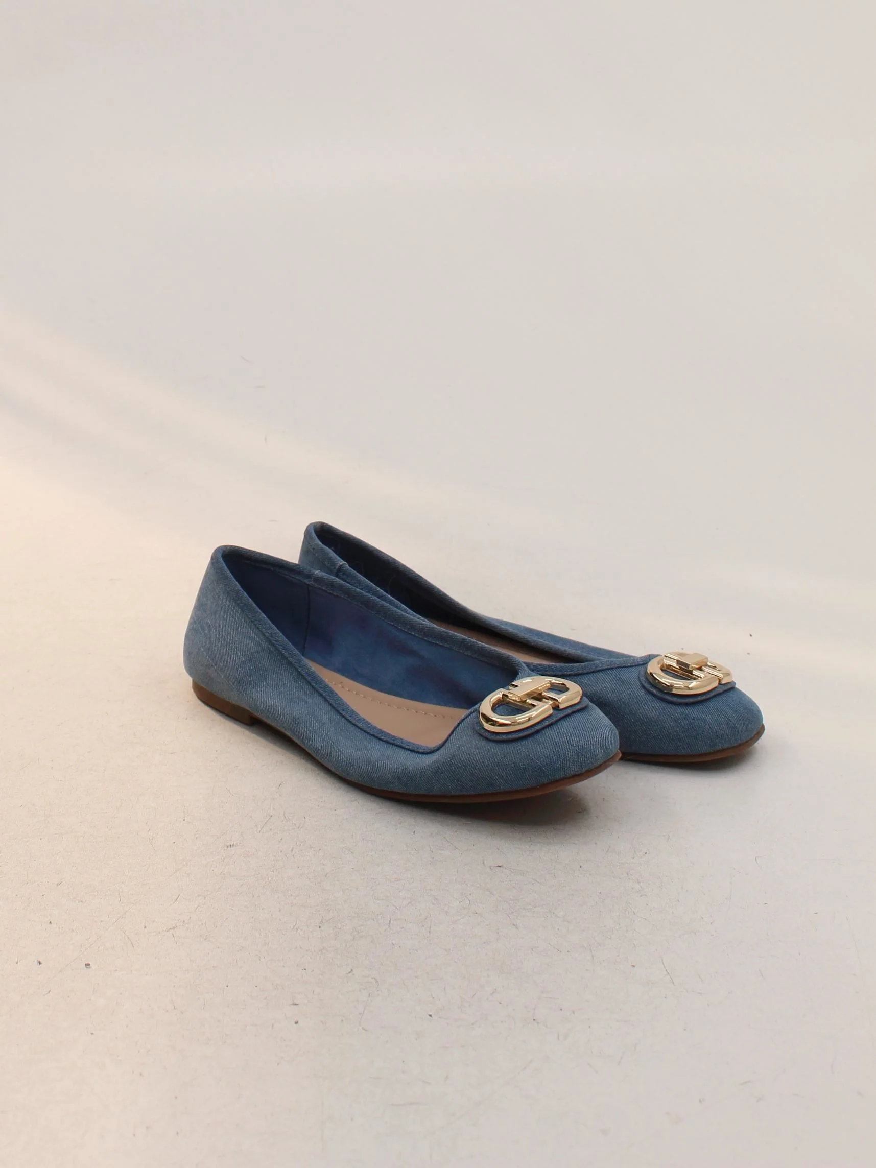 Aldo Women's Flat Shoes UK 5 Blue Other with Leather Ballet - Image 4