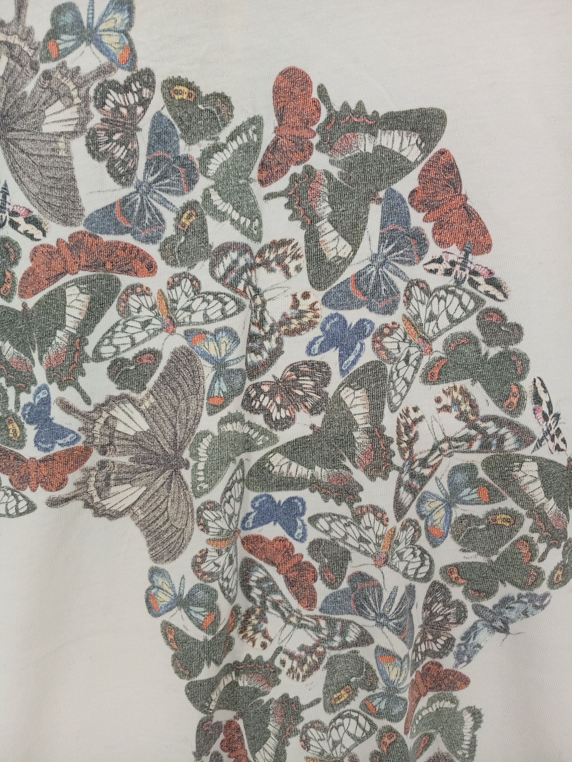 Alexander McQueen Men's T-Shirt L White Graphic 100% Cotton Basic - Image 5