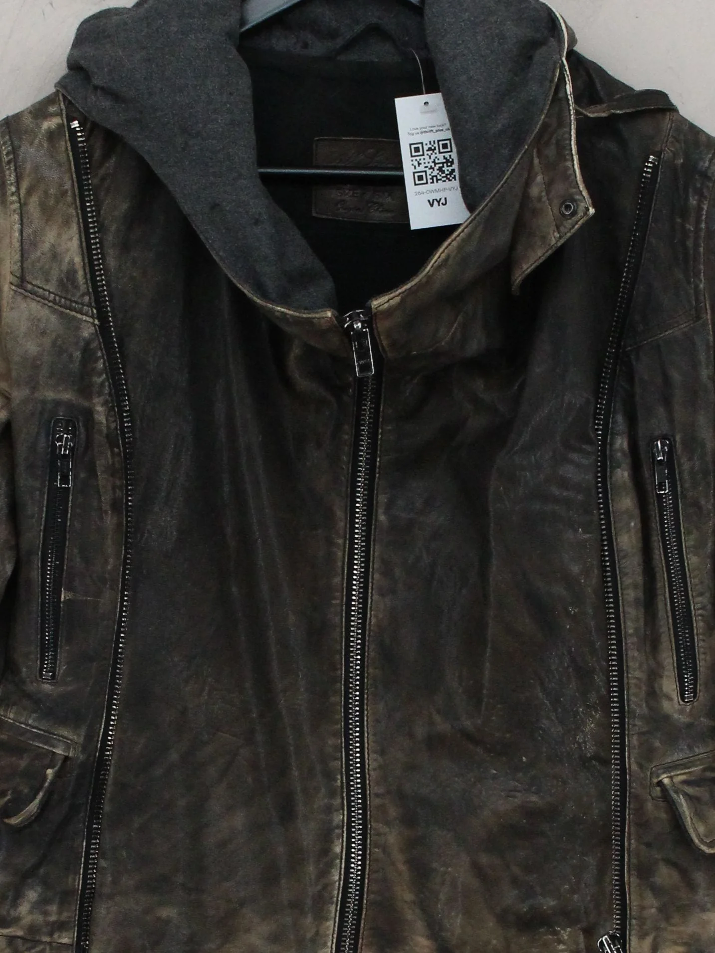 All Saints Motorcycle Jacket jacket brown - Image 3