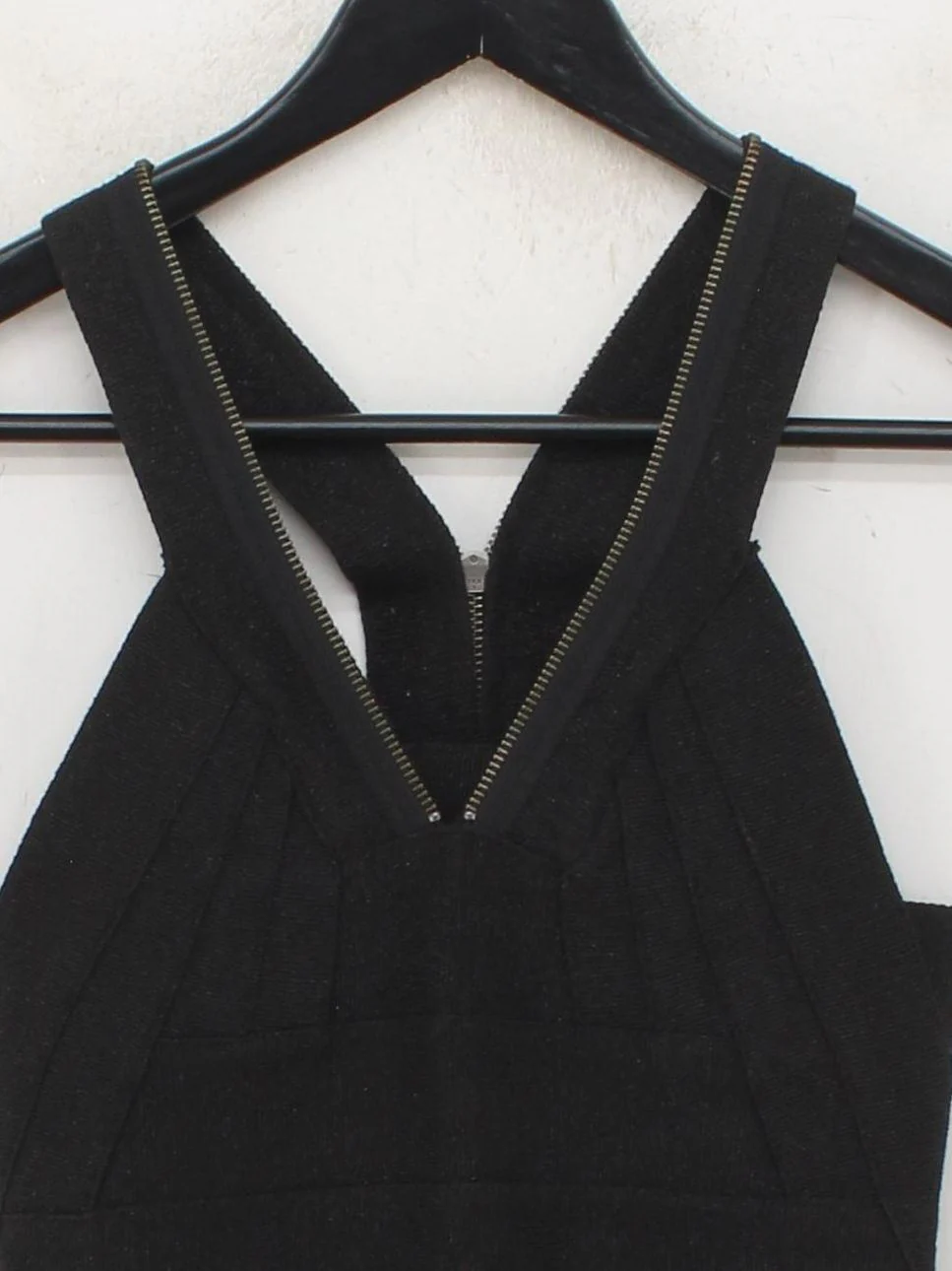 AllSaints Bodycon Mini Dress UK6 in Black - Image 3