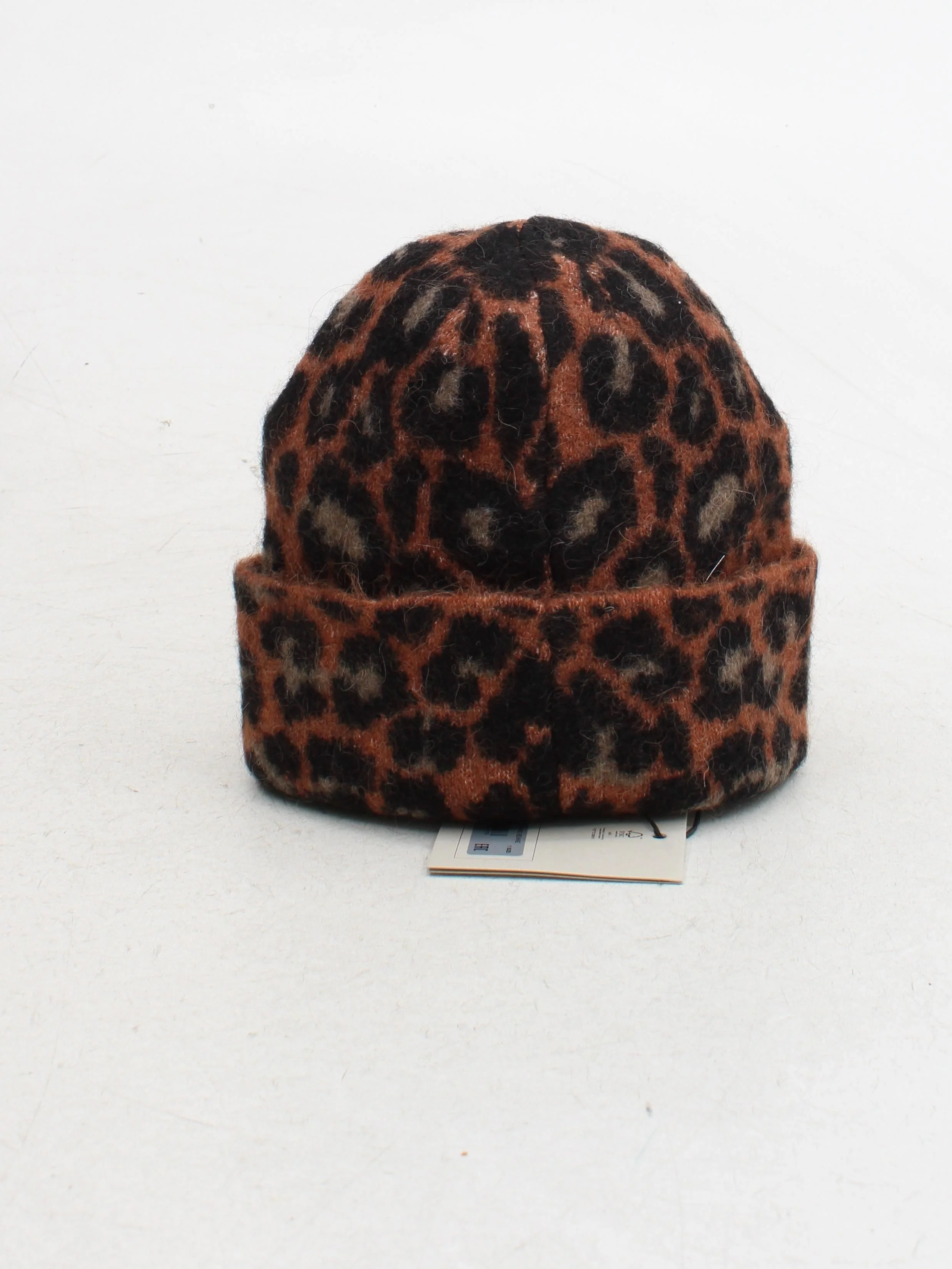 AllSaints Men's Hat M Brown Wool with Polyamide, Elastane, Other Beanie - Image 2