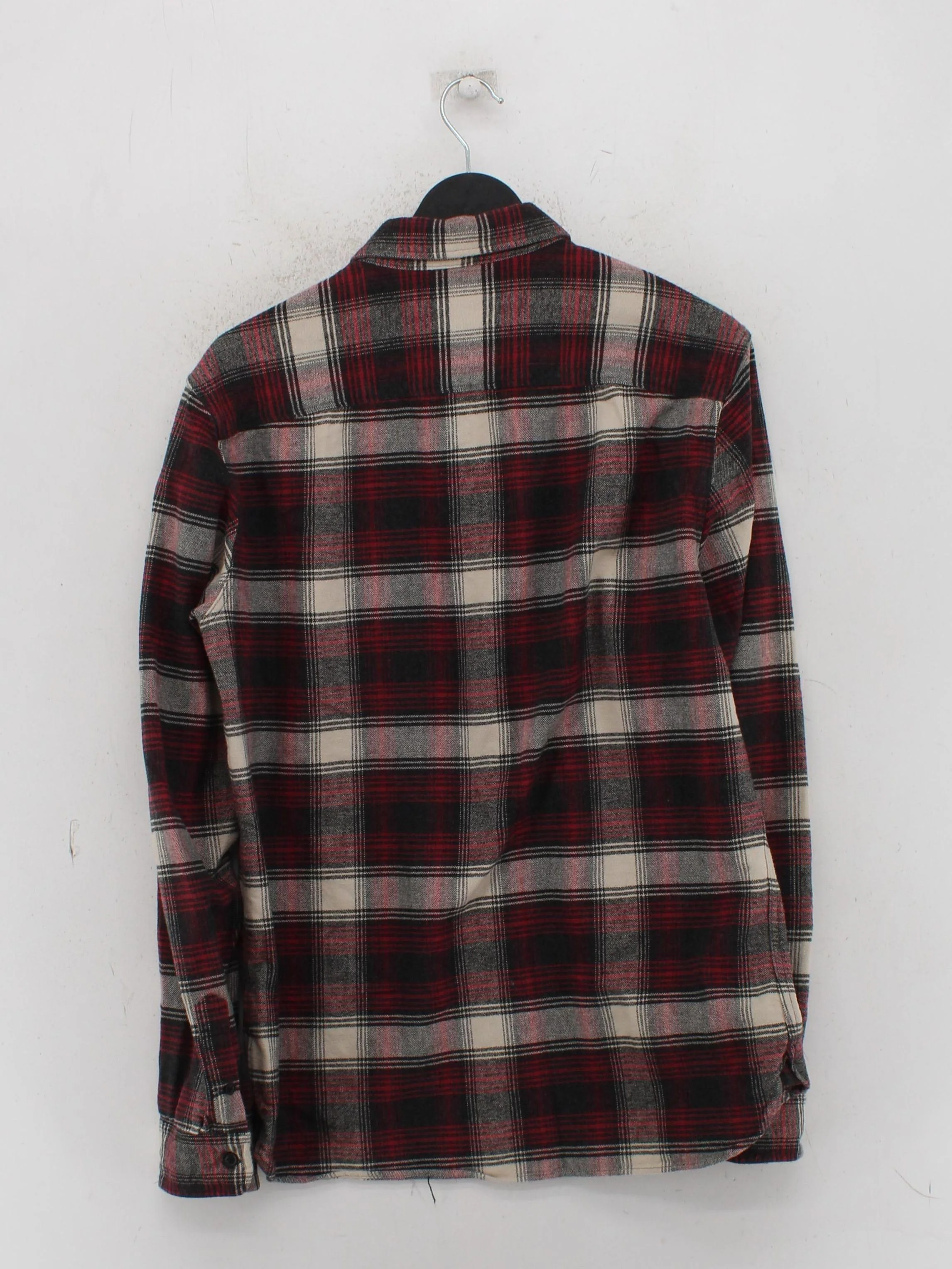 AllSaints Men's Shirt M Multi Checkered 100% Cotton Basic - Image 2