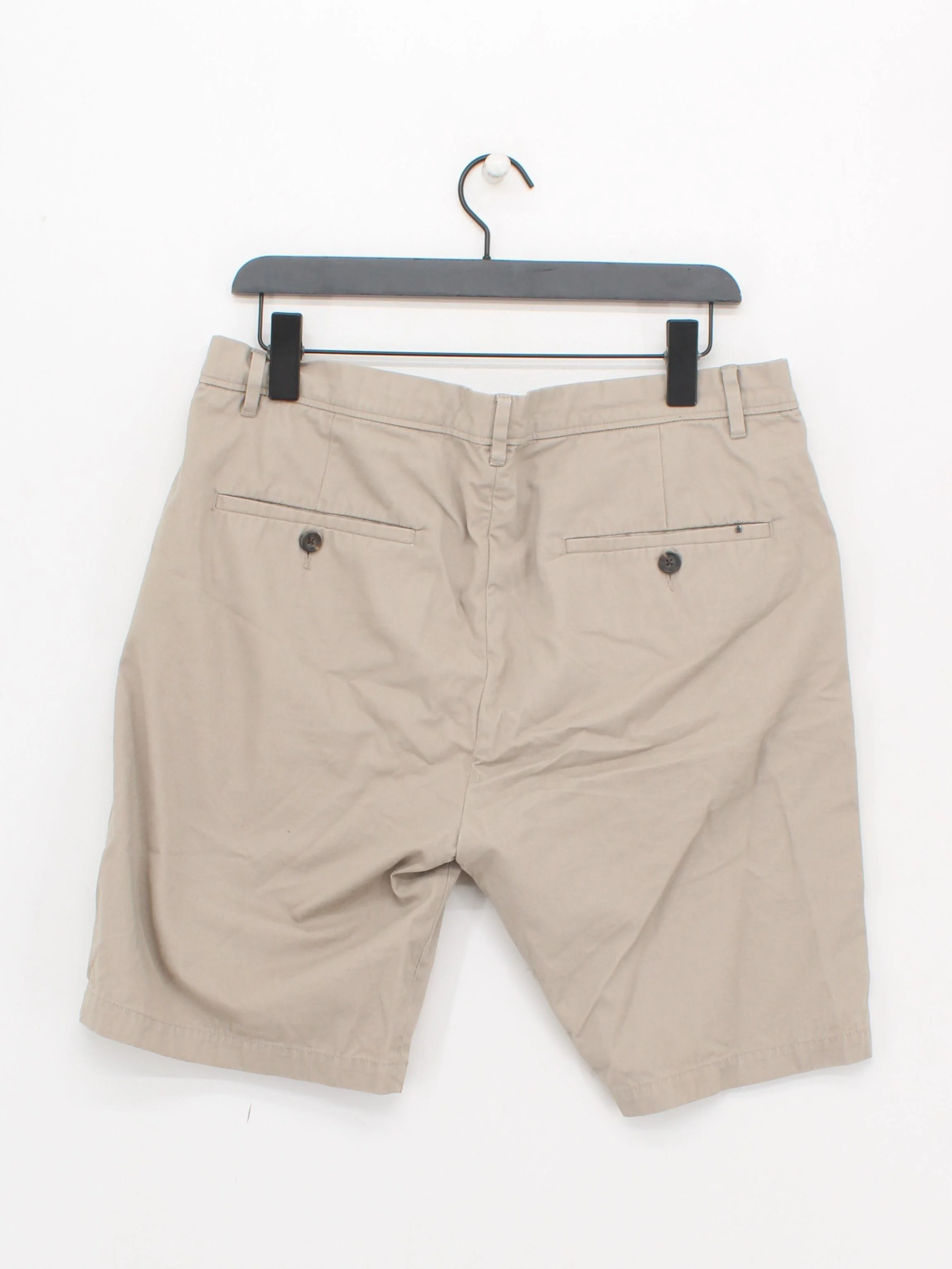 AllSaints Men's Shorts W 32 in Tan 100% Cotton Chino - Image 2