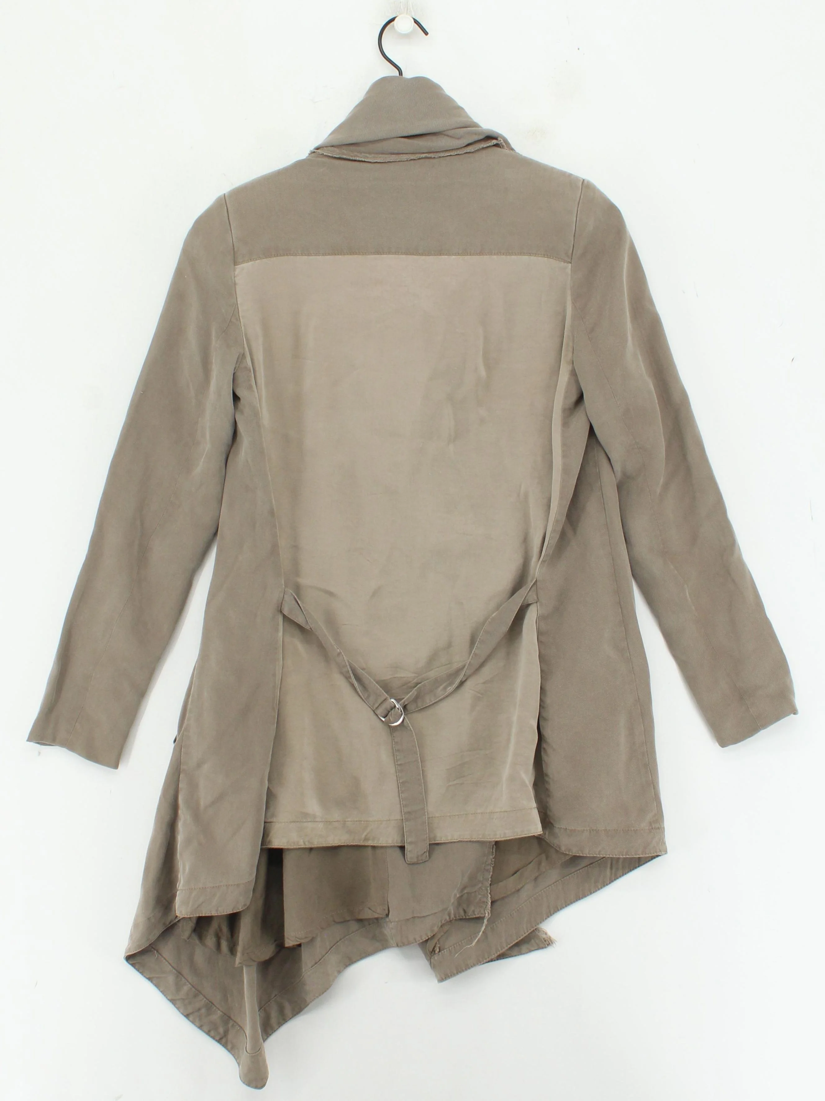 AllSaints Rain Coat jacket tan - Image 2