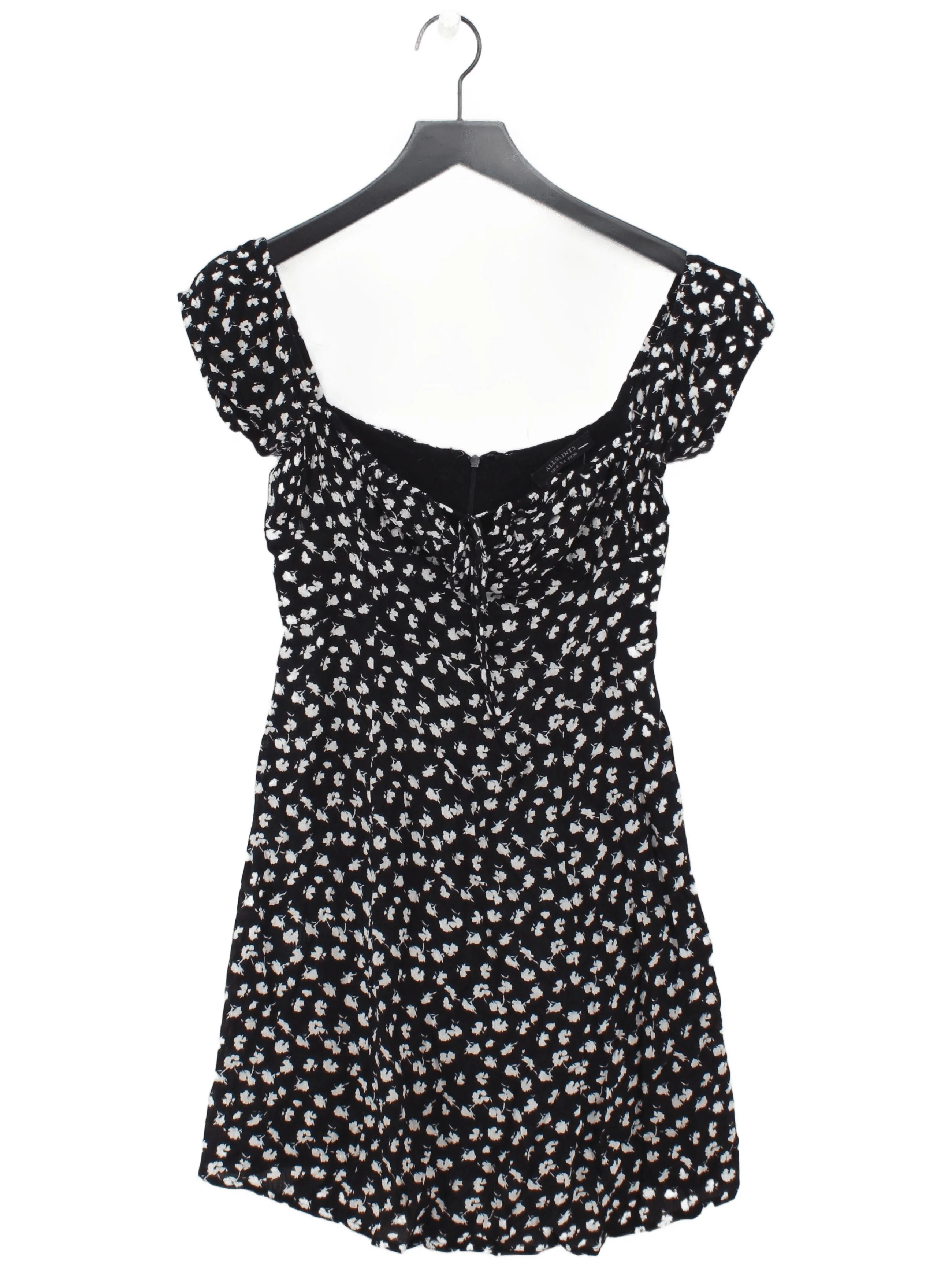 AllSaints Skater Mini Dress UK8 in Black