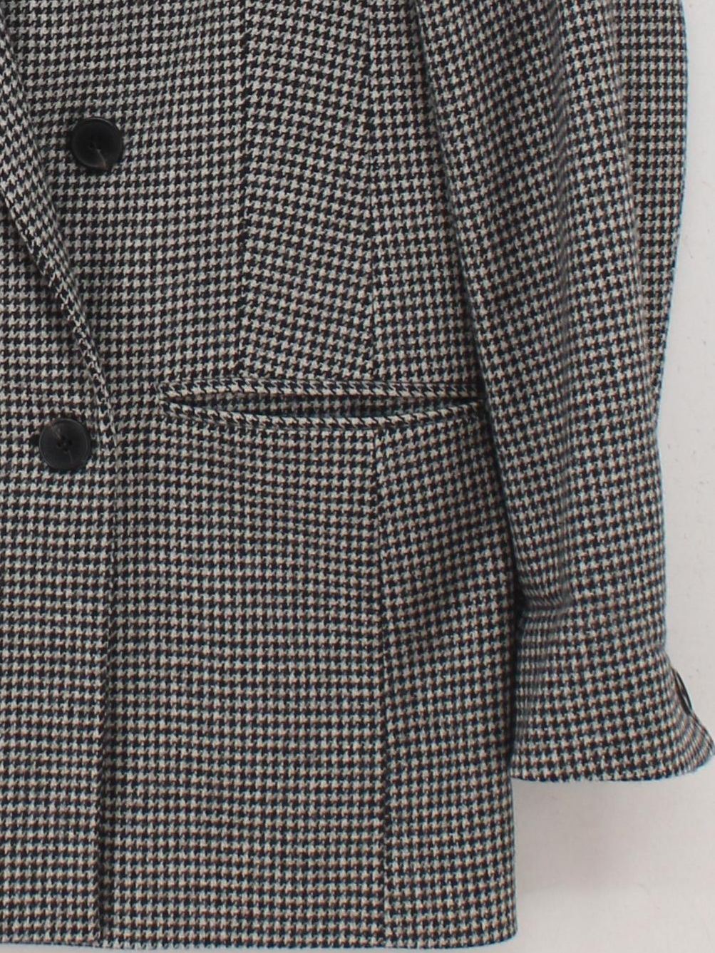 AllSaints Women's Blazer UK 10 Grey Wool with Polyester, Cotton Overcoat - Image 4