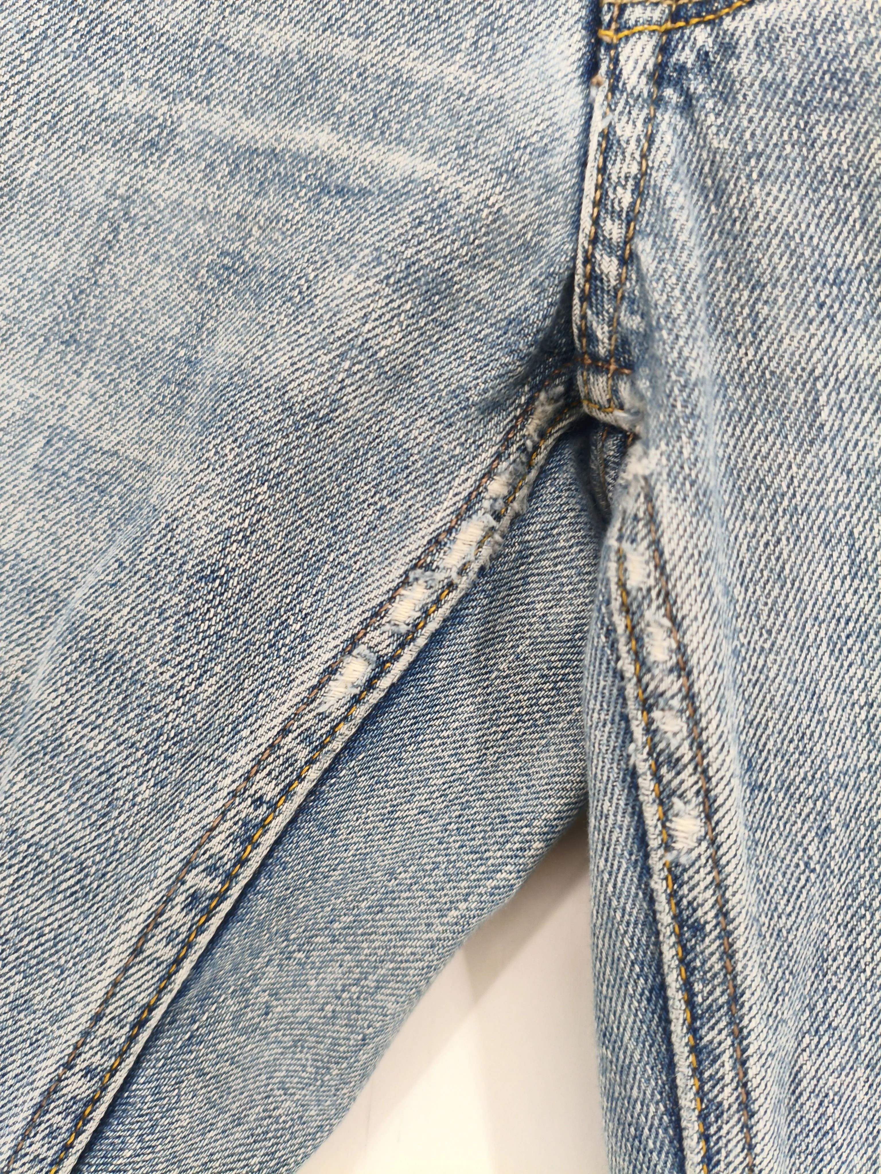 AllSaints Women's Jeans W 28 in Blue 100% Cotton Straight - Image 5