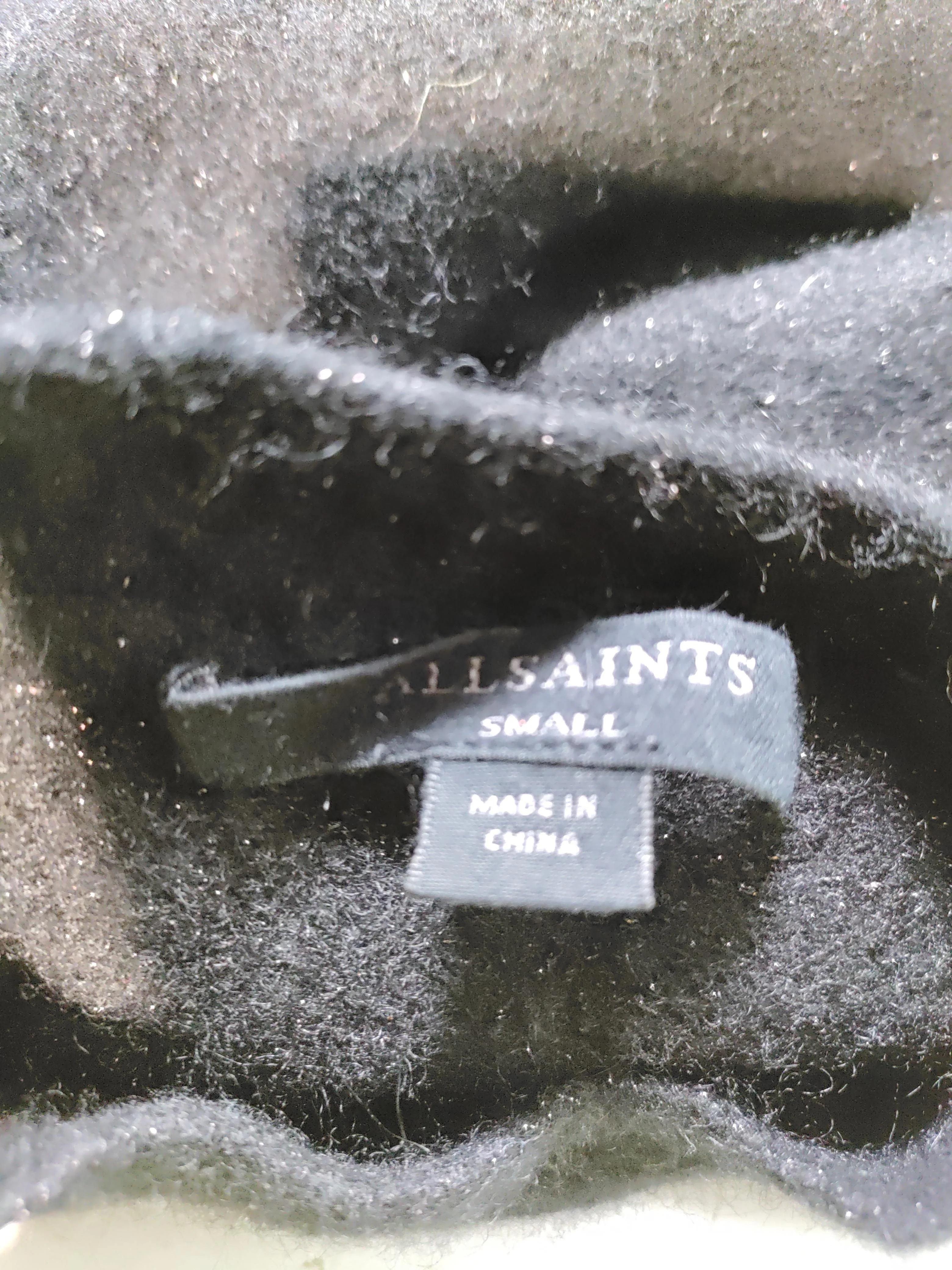 AllSaints Women's Jumper S Black Wool - Image 6