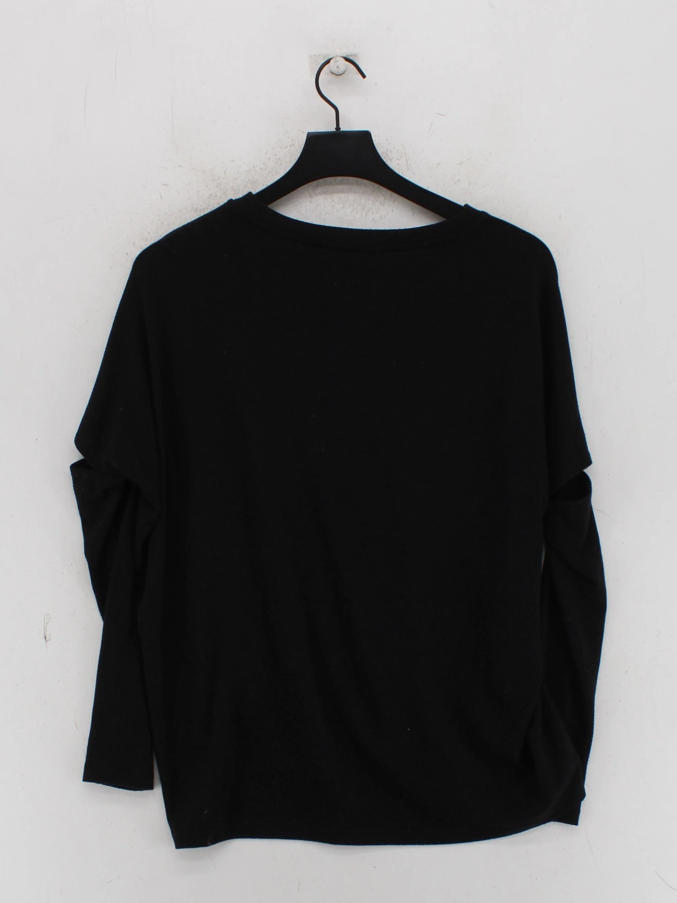 AllSaints Women's Top S Black Polyester with Viscose, Elastane Basic - Image 2