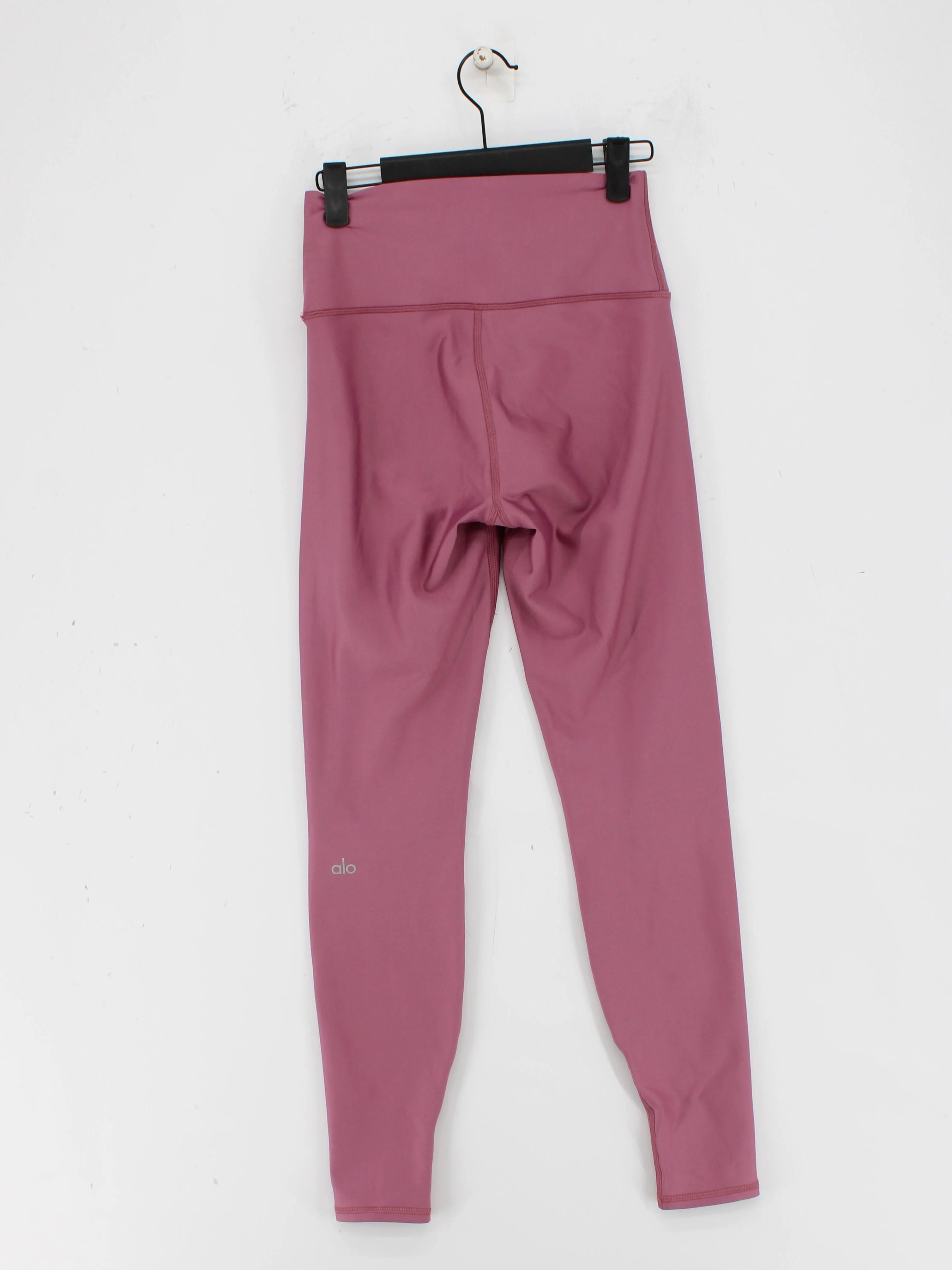 Alo Women's Leggings S Pink 100% Other Full length - Image 2