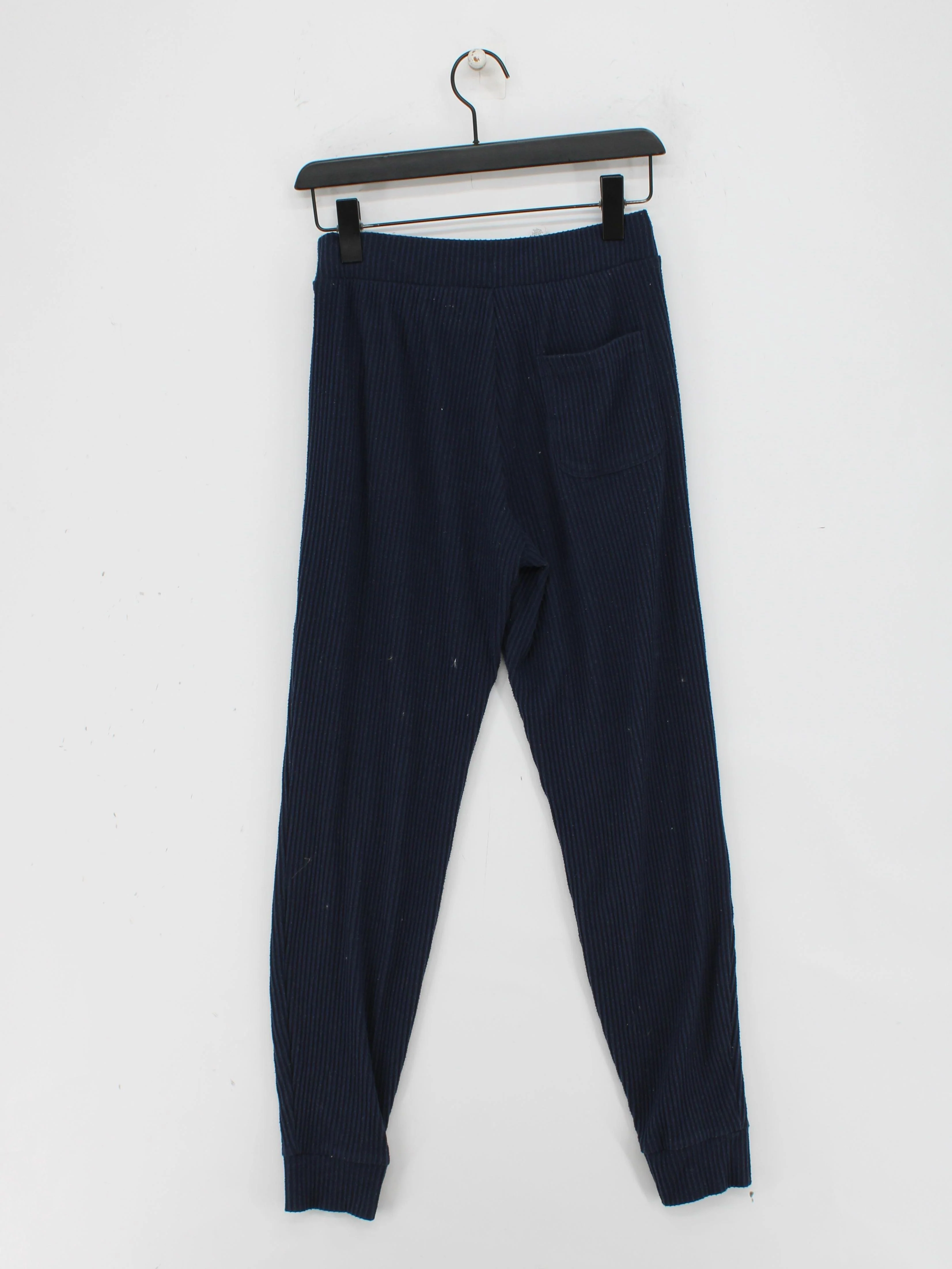 Alo Women's Sports Bottoms S Blue Polyester with Rayon, Elastane Sweatpants - Image 2