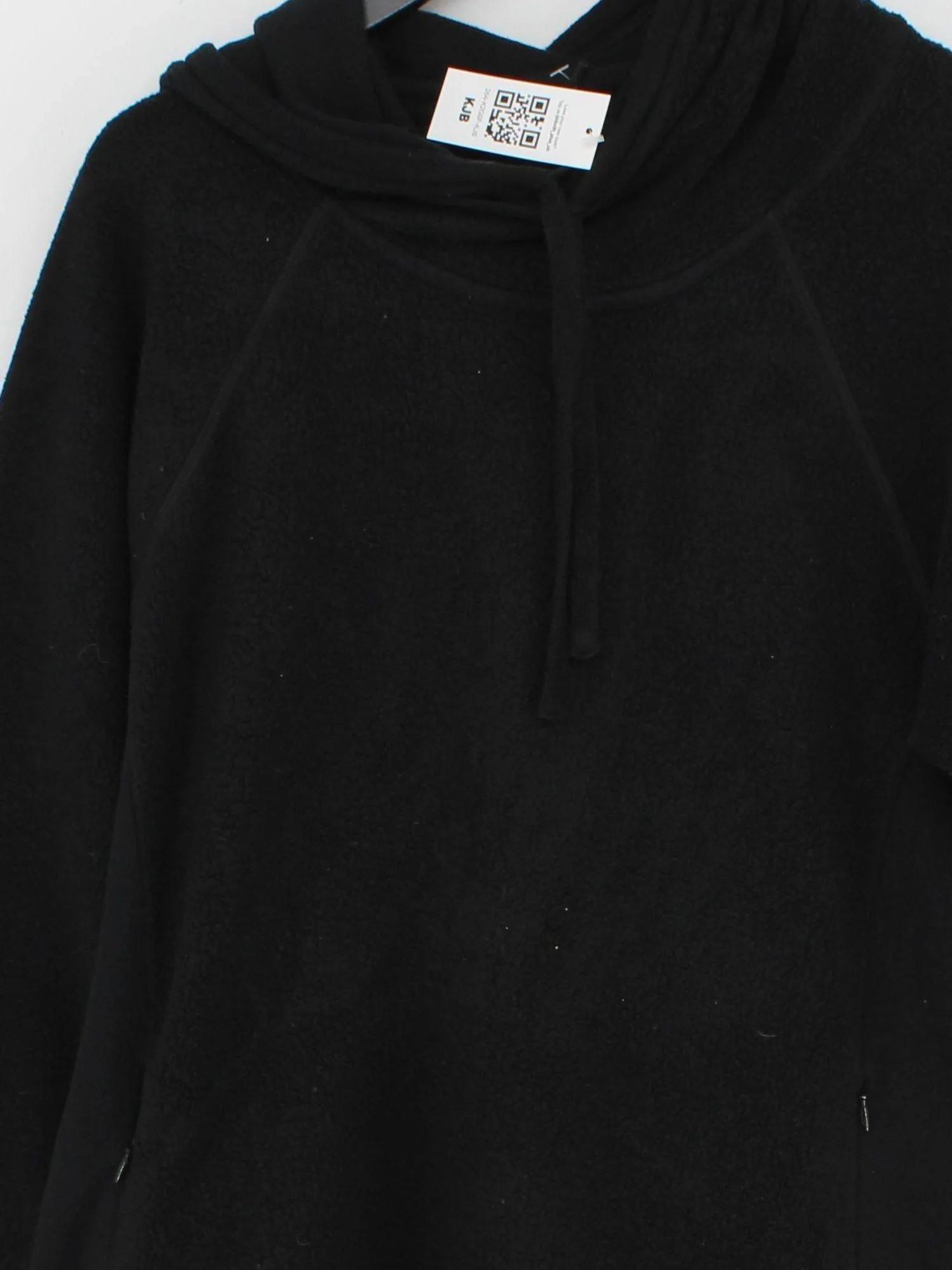 Alo Yoga Men's Hoodie M Black Polyester with Cotton, Rayon Pullover - Image 3
