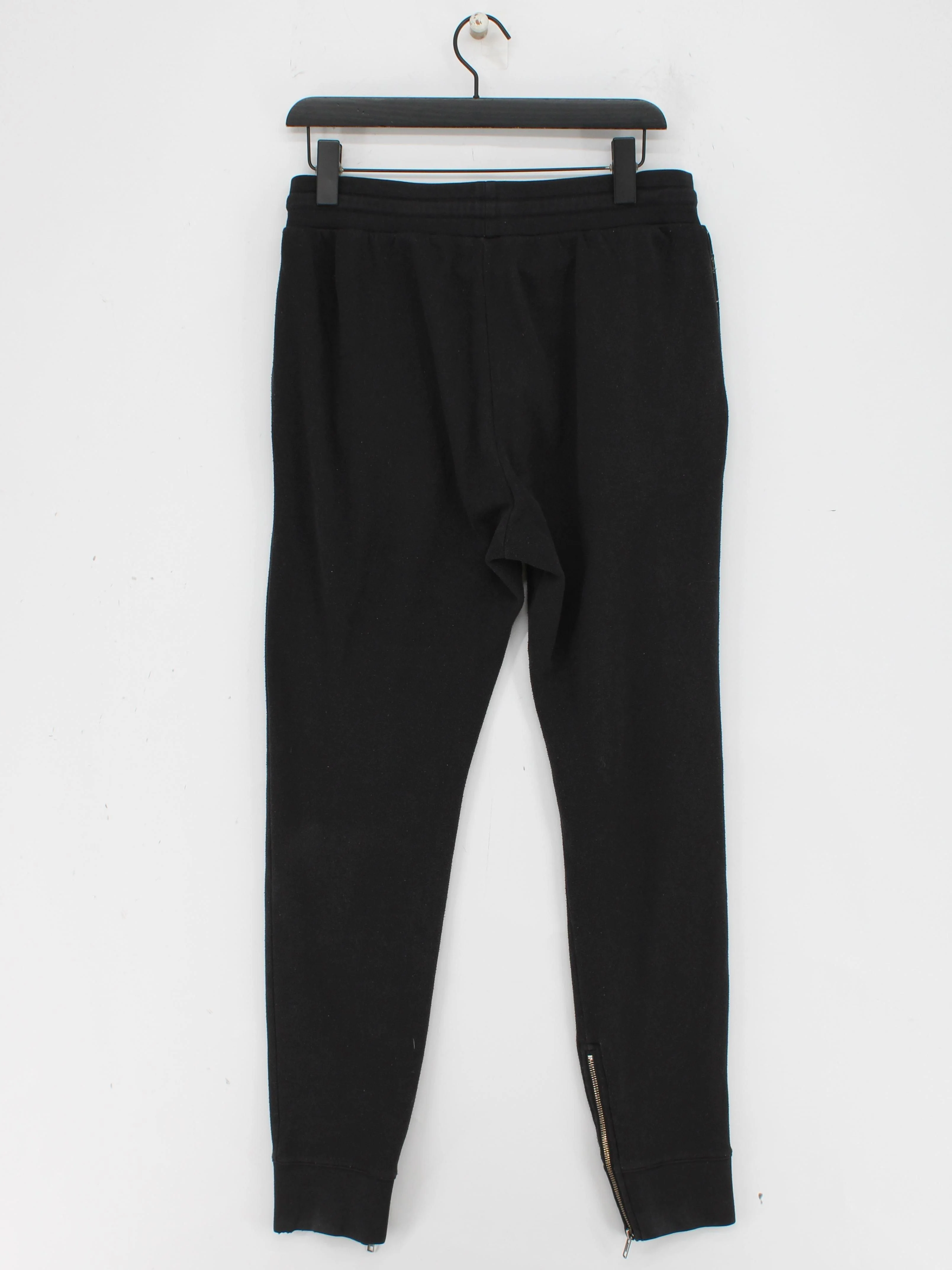 Alo Yoga Men's Sports Bottoms M Black Cotton with Polyester Sweatpants - Image 2