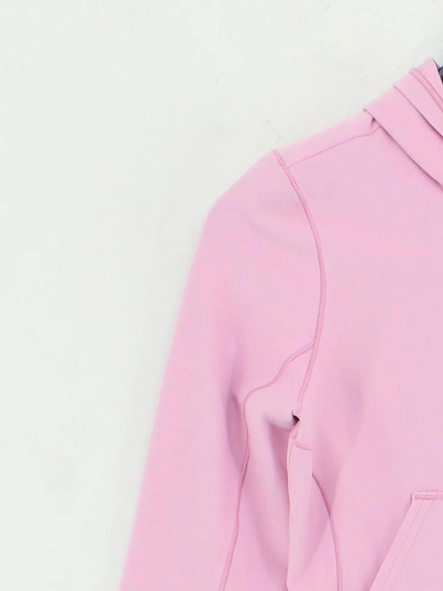 Alo Yoga Women's Hoodie XS Pink 100% Other Pullover - Image 4