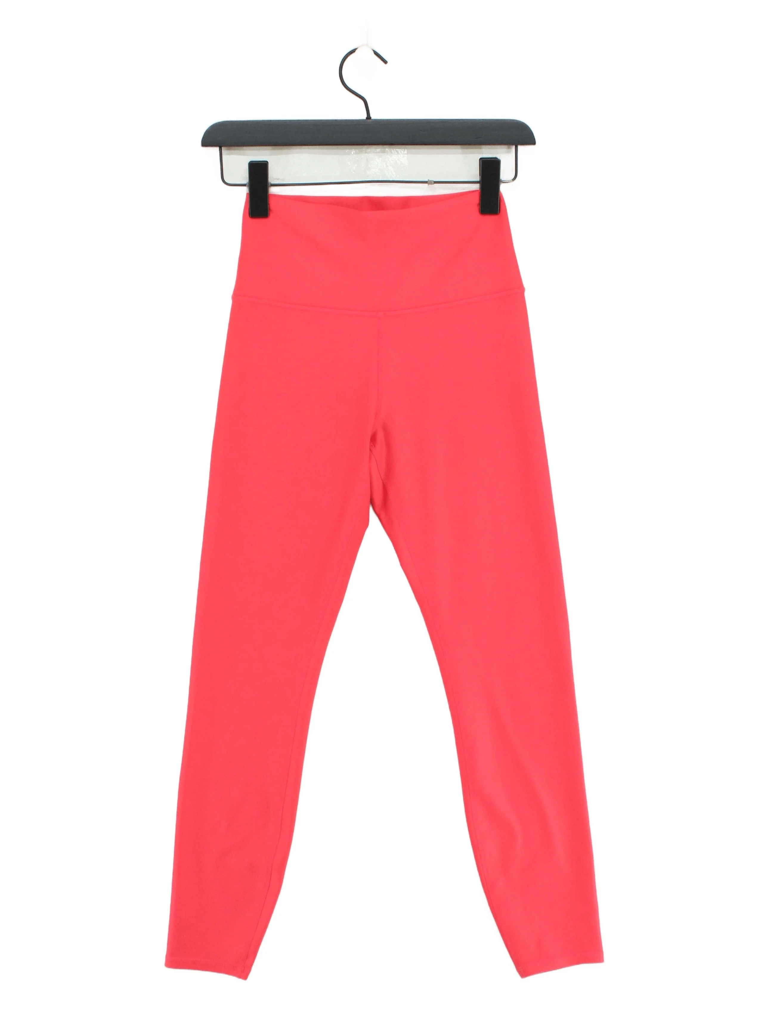Alo Yoga Women's Leggings S Orange Nylon with Spandex Full length