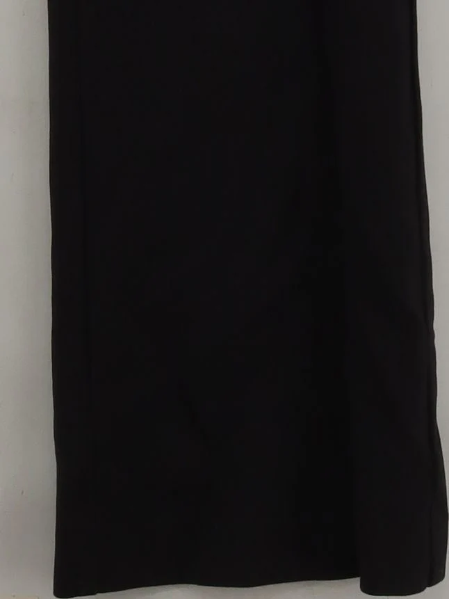 Amanda + Chelsea Women's Trousers UK 12 Black Rayon with Nylon, Spandex Chino - Image 4