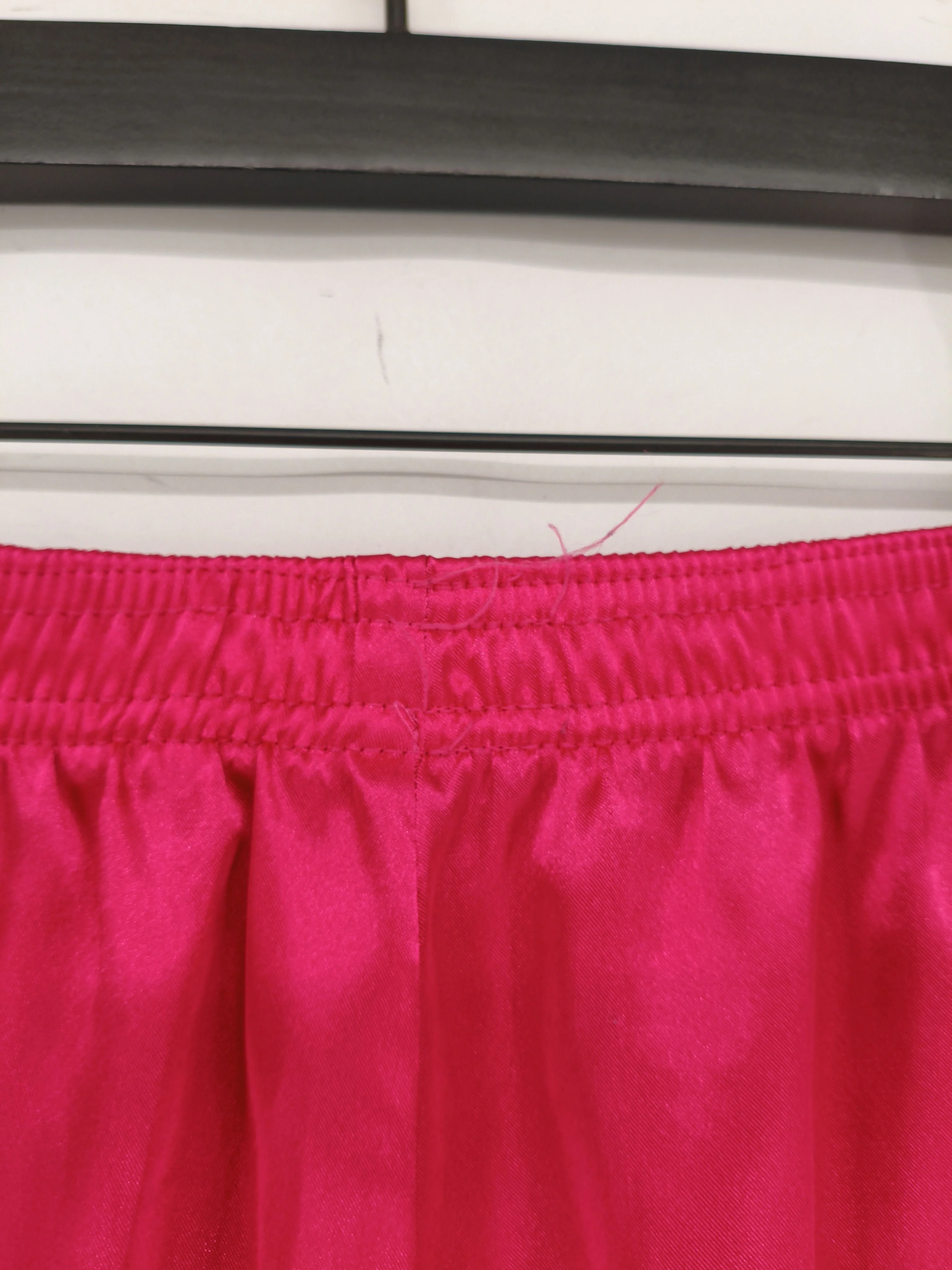 American Apparel Women's Shorts M Pink 100% Polyester Sweat - Image 5