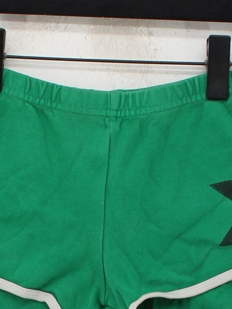 American Apparel Women's Shorts S Green Graphic 100% Cotton Sweat - Image 3