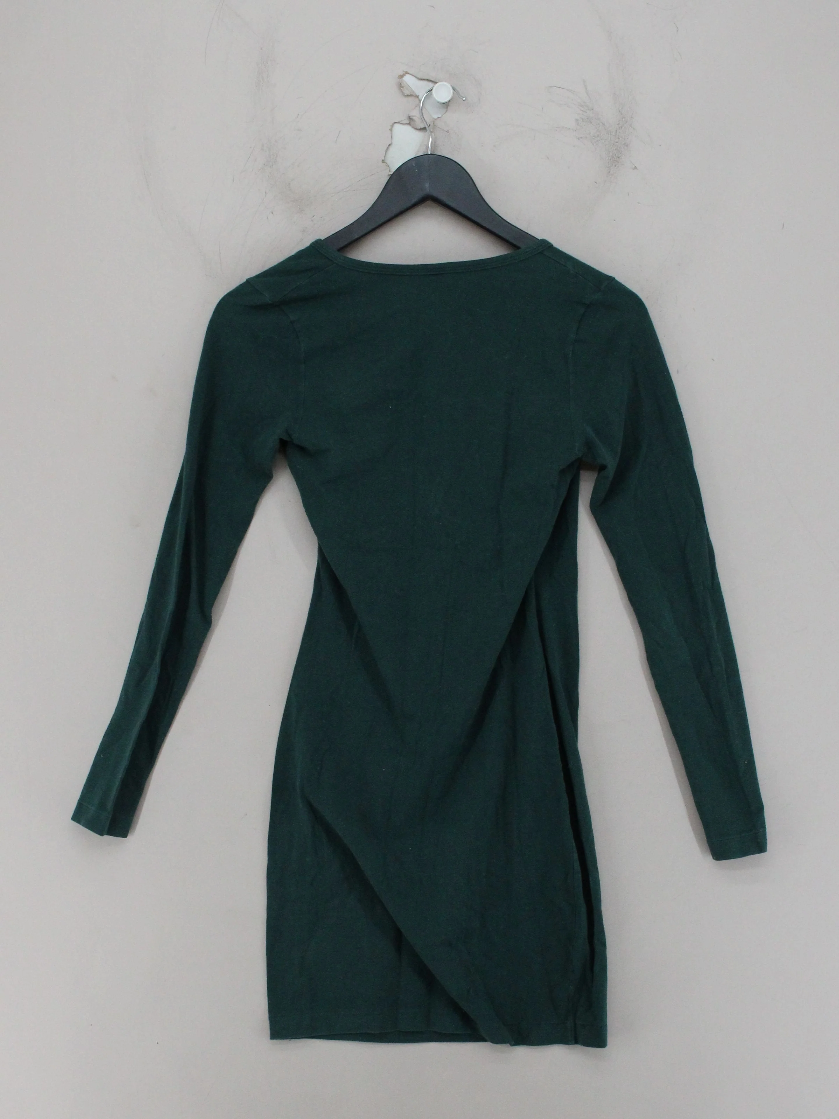 American Apparel Wrap Mini Dress M in Green - Image 2