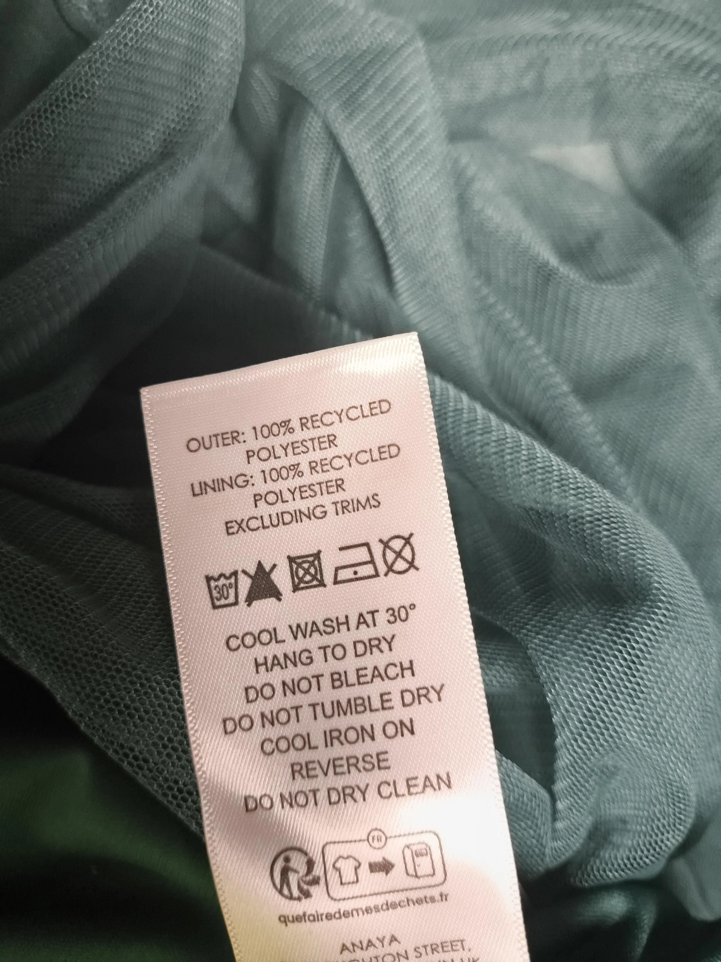 Anaya Maxi Dress UK10 in Green - Image 6