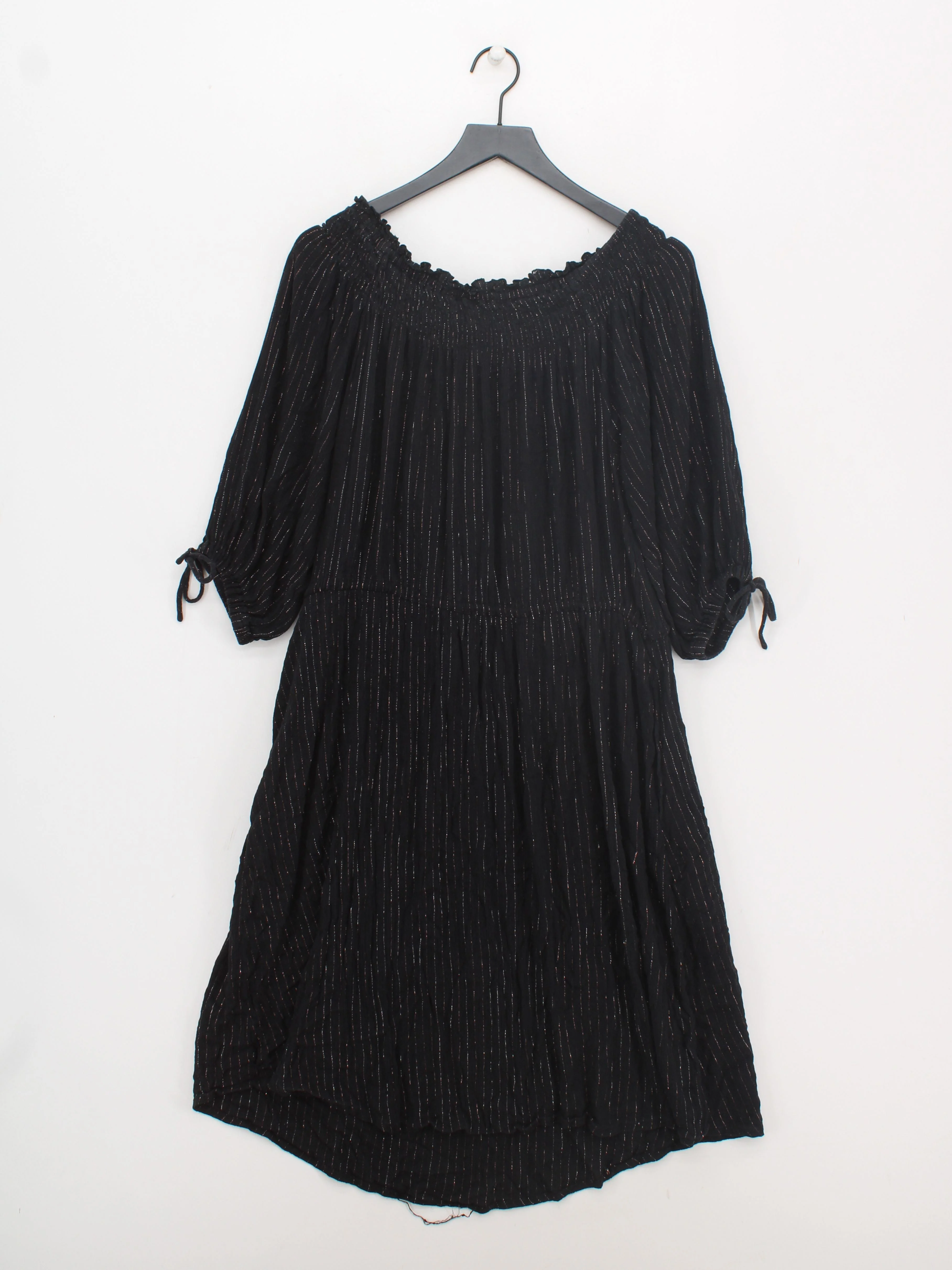 And /Or A-Line Midi Dress UK14 in Black - Image 2