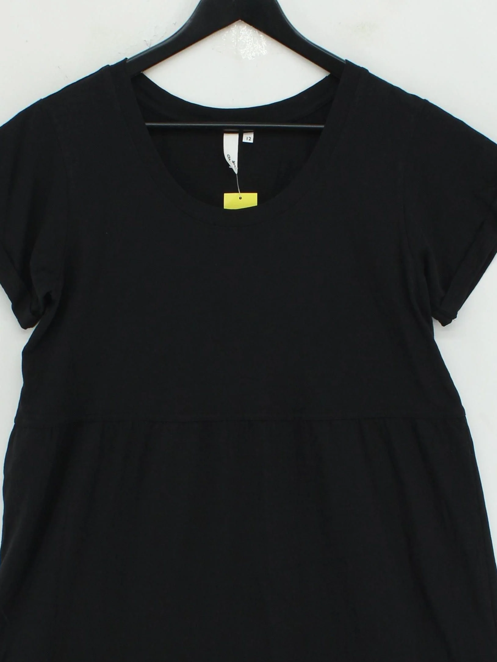 And /Or T-Shirt Maxi Dress UK12 in Black - Image 3
