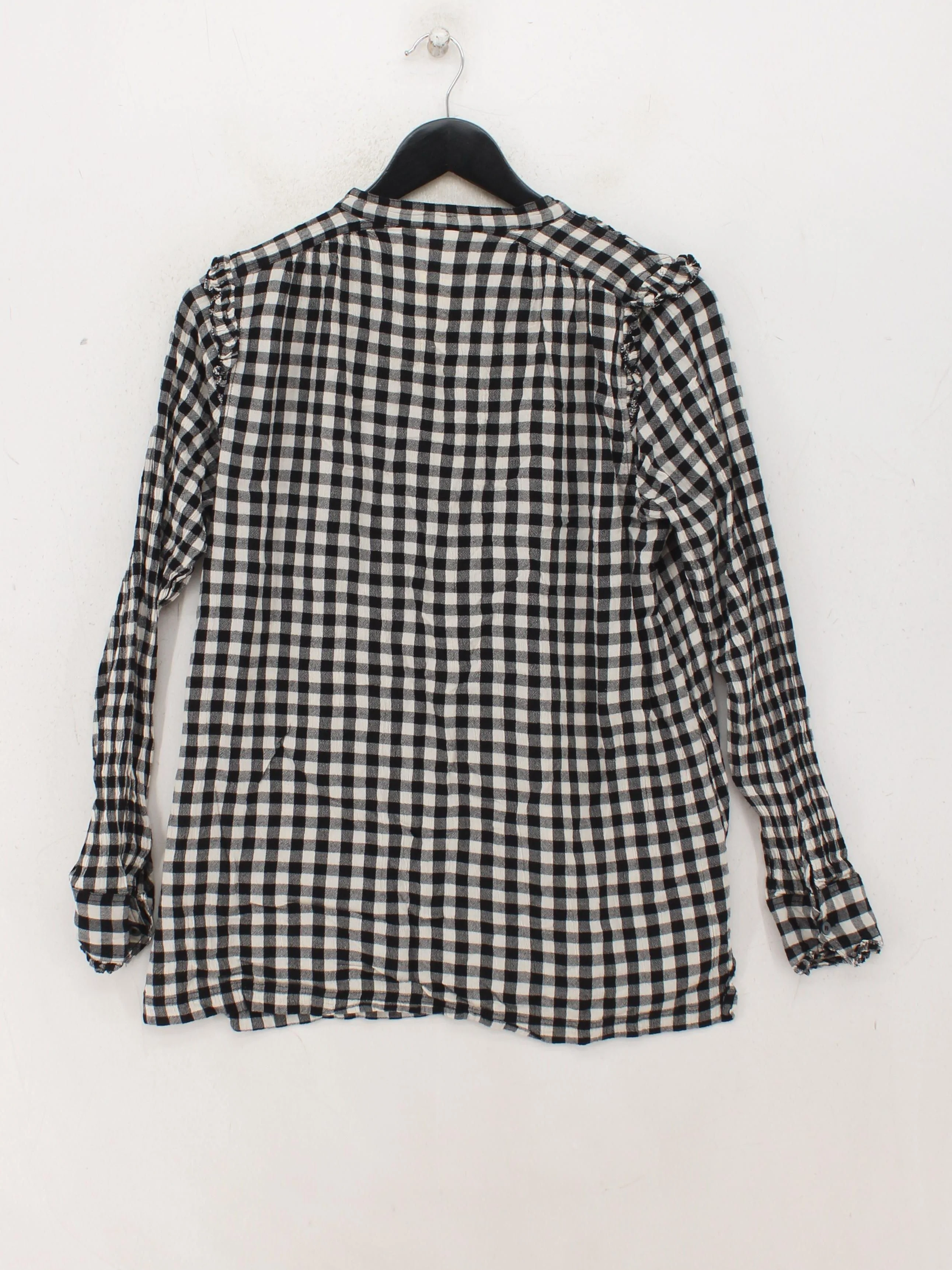 And /Or Women's Shirt UK 10 Multi Viscose with Cotton Basic - Image 2