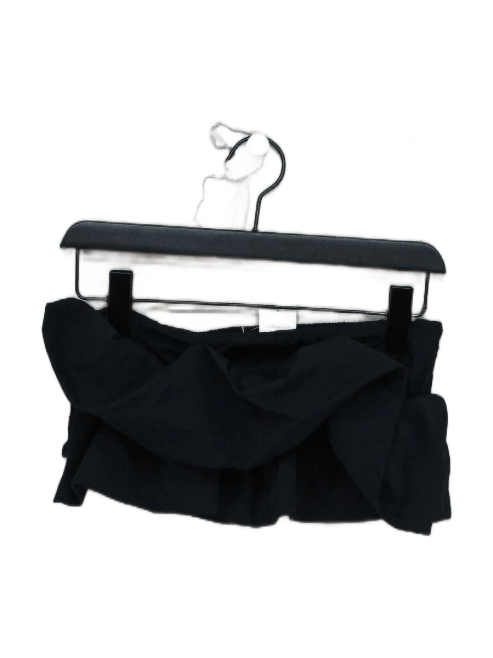 Anthropologie high waist bikini bottoms in black