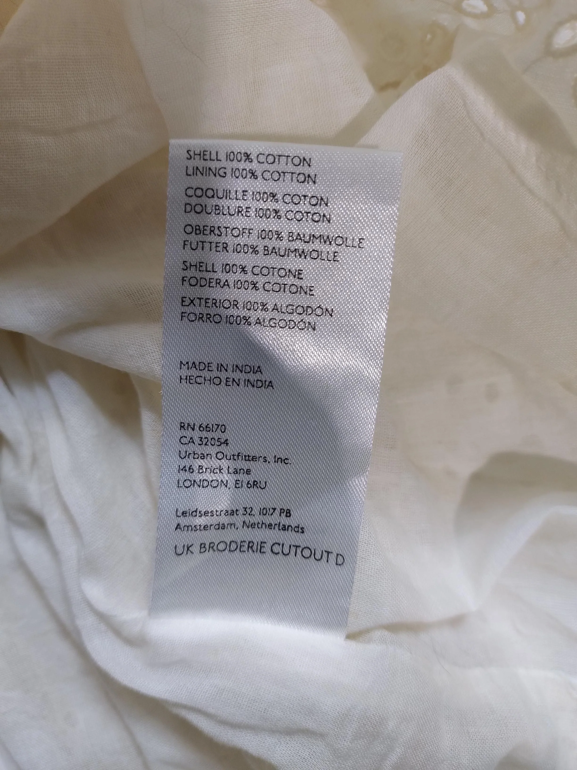 Anthropologie Maxi Dress UK10 in Cream - Image 7