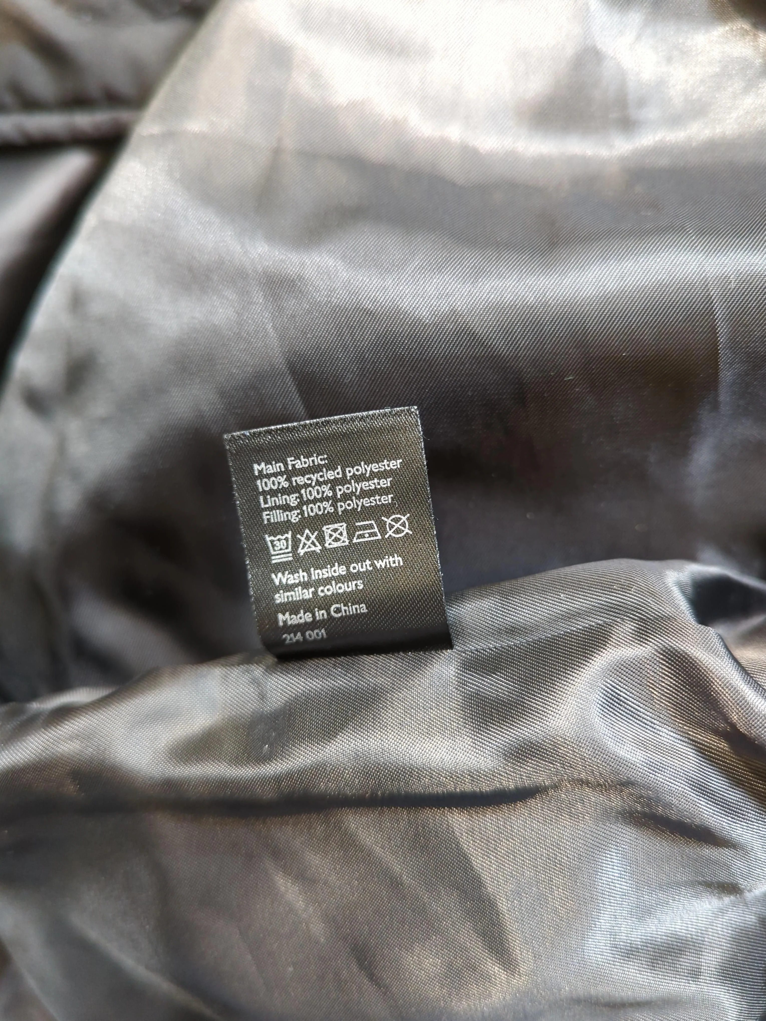 ANYDAY John Lewis Overcoat jacket black - Image 6