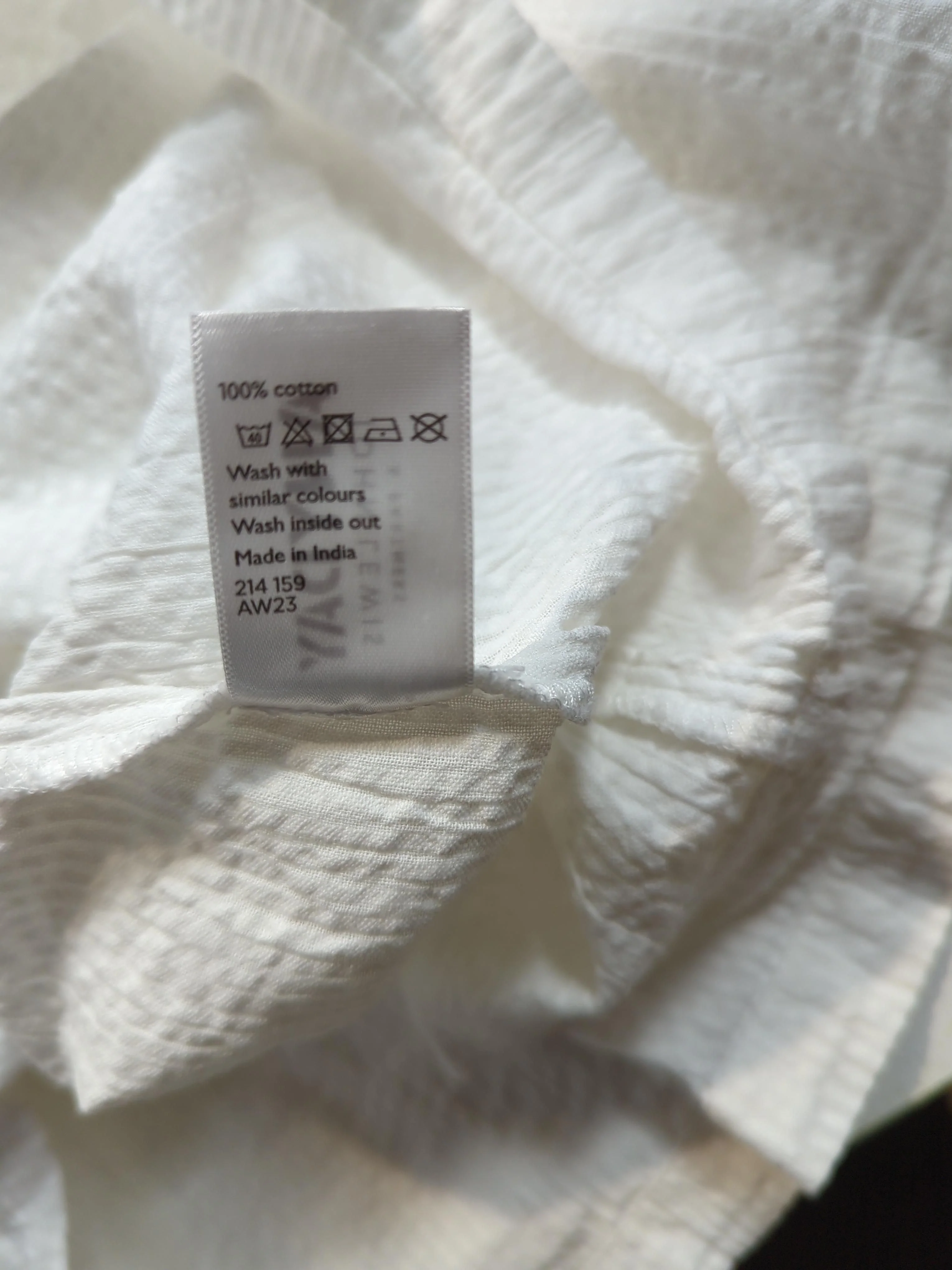 ANYDAY John Lewis Tank Midi Dress M in White - Image 6