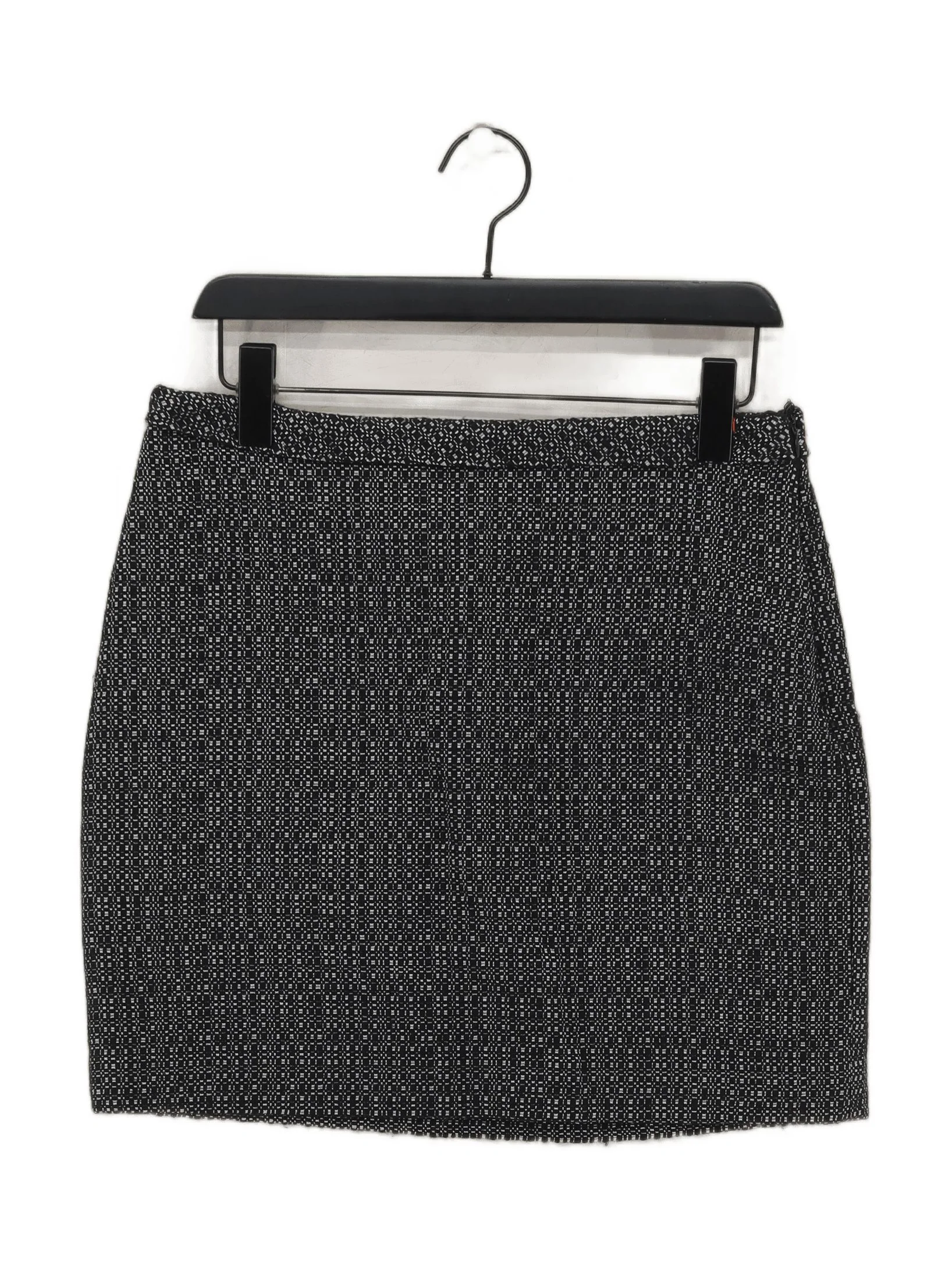 Aquascutum Women's Mini Skirt UK 12 Multi Wool with Polyester, Acrylic Mini