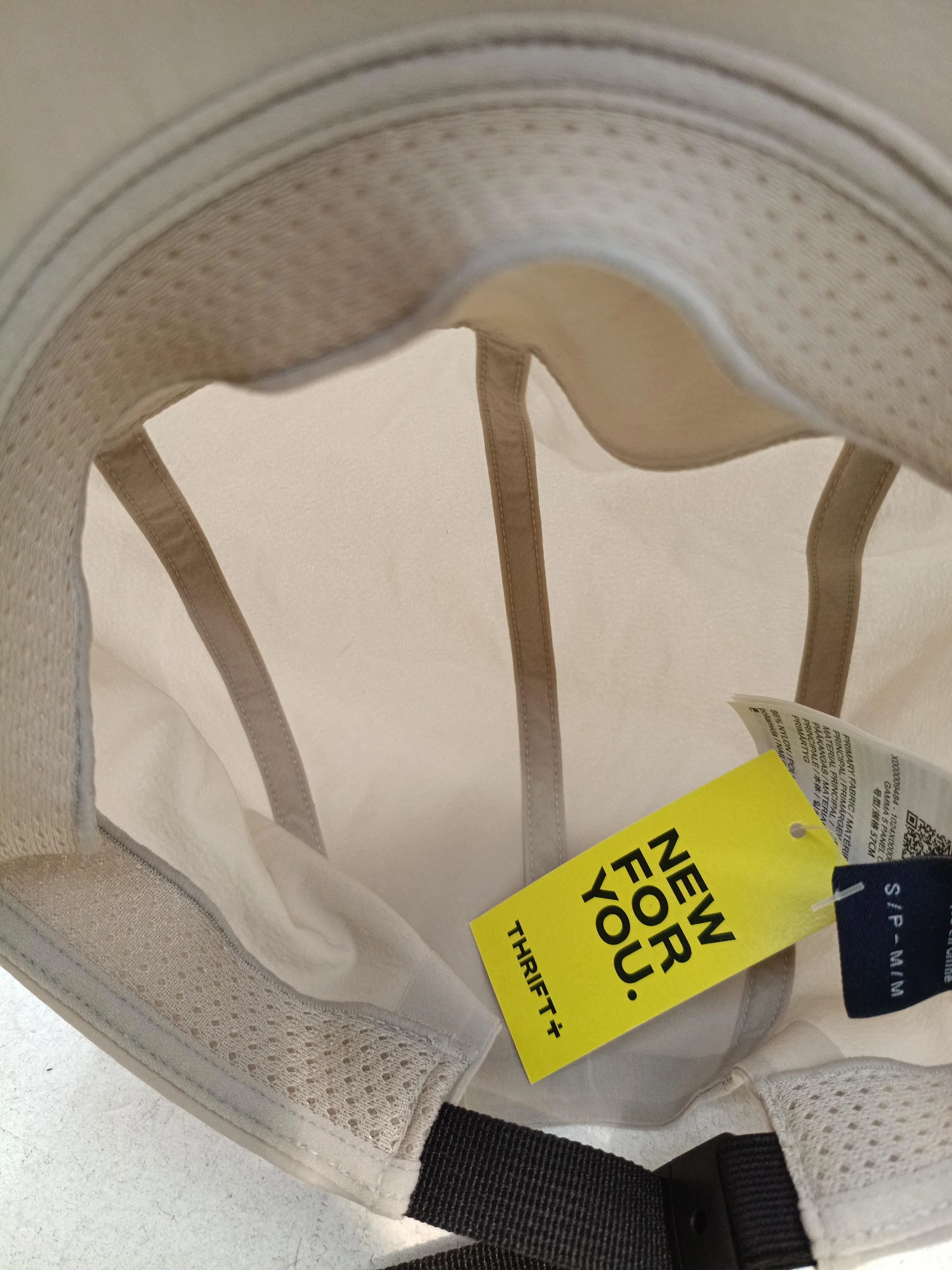 Arcteryx Men's Hat S Cream 100% Nylon 5 Panel - Image 4