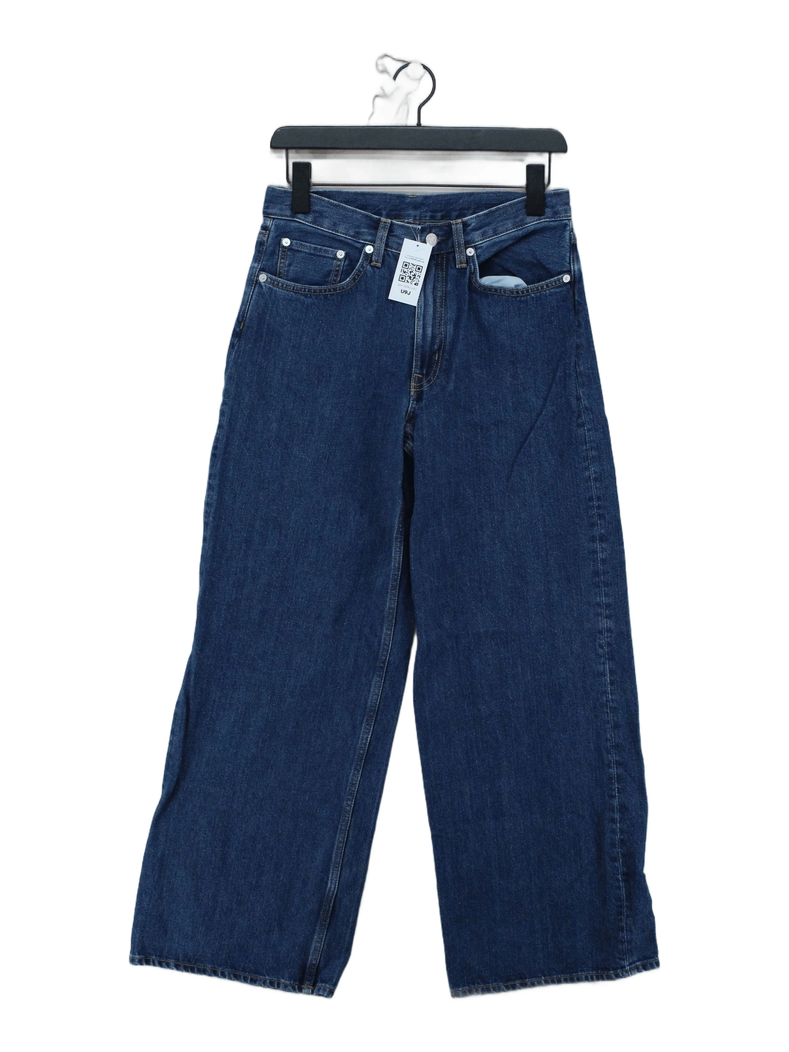 Arket Men's Jeans W 26 in Blue 100% Cotton Wide-Leg