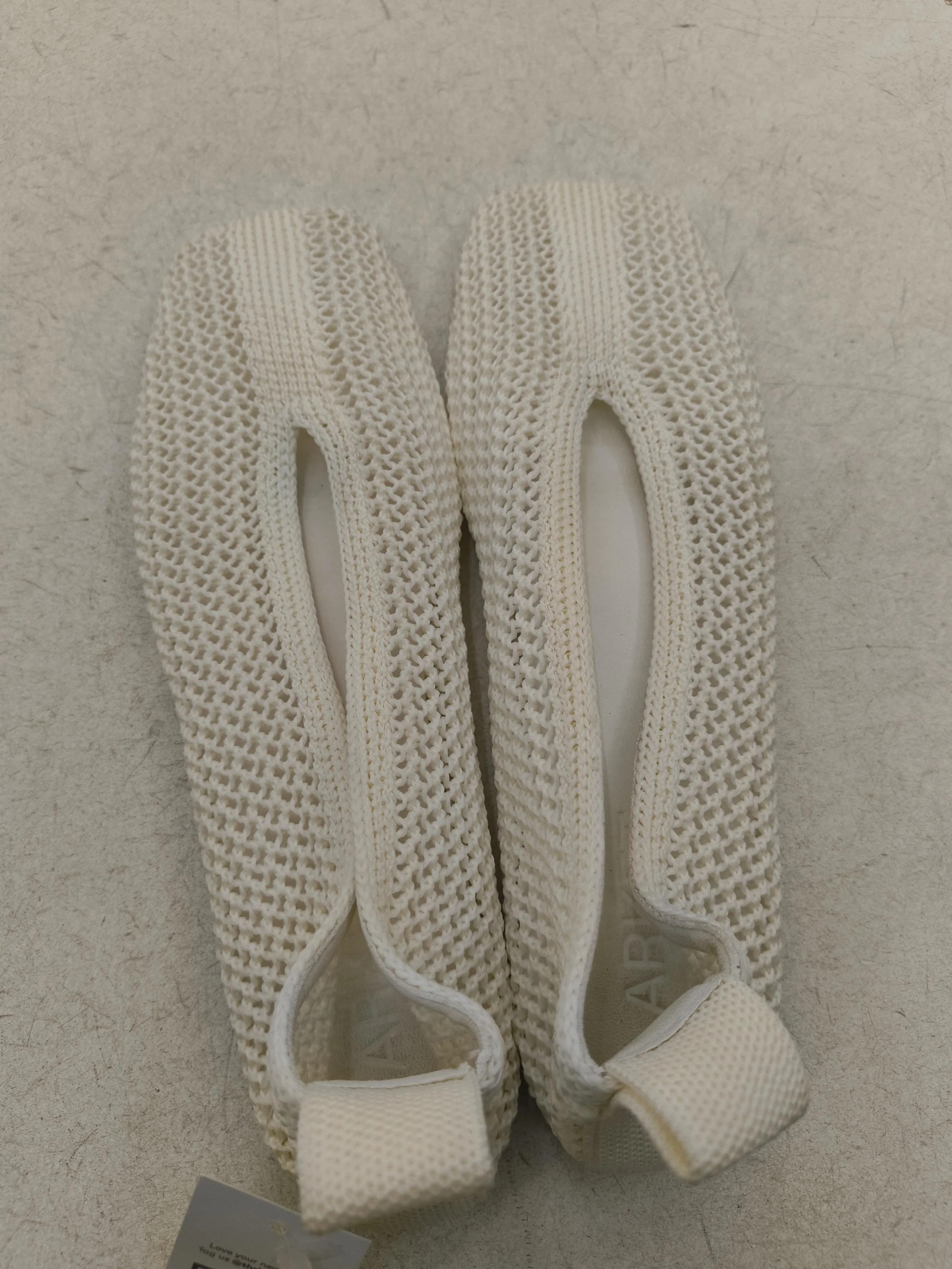 Arket Women's Flat Shoes UK 7 White 100% Other Ballet - Image 6
