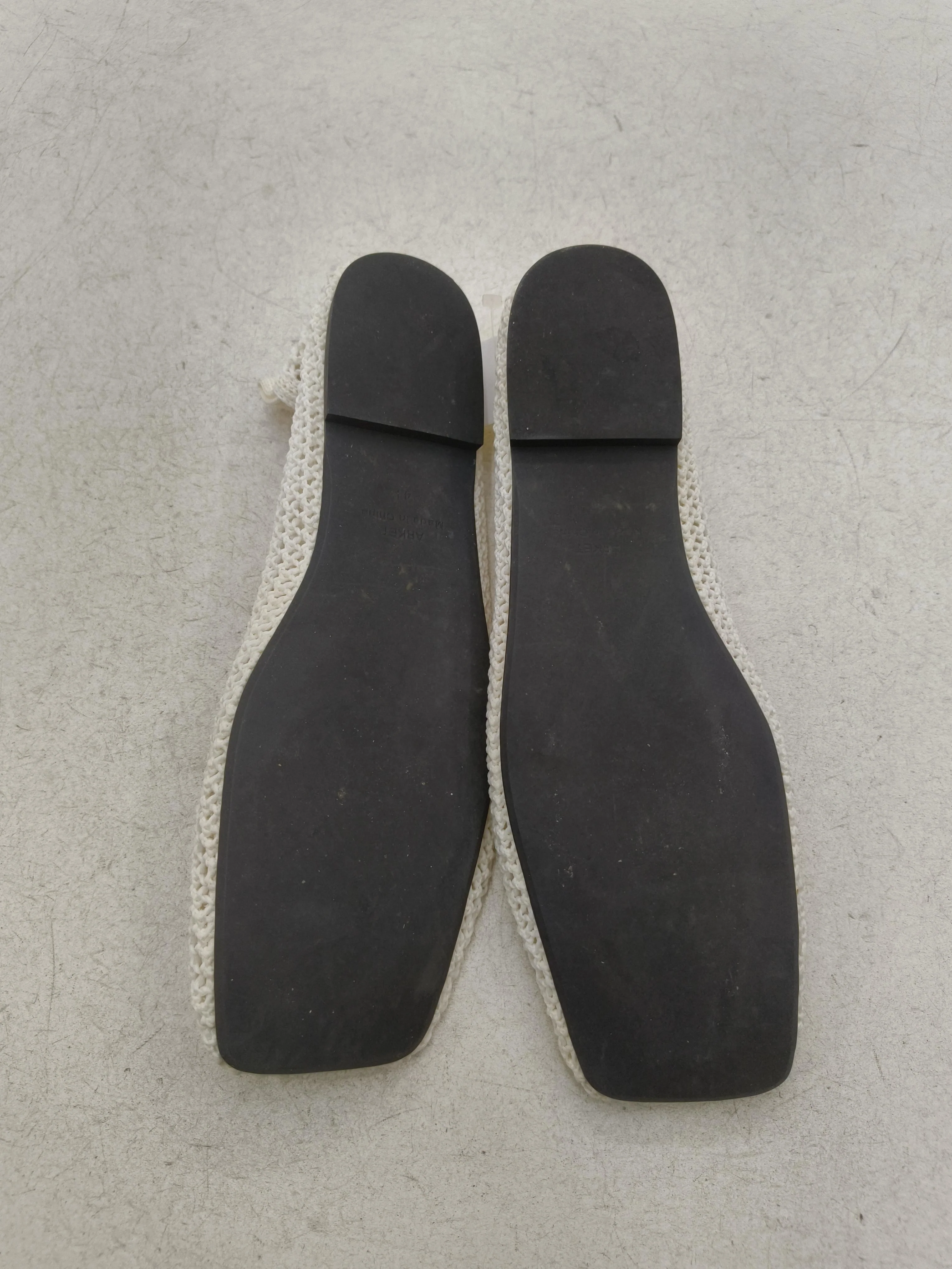 Arket Women's Flat Shoes UK 7 White 100% Other Ballet - Image 7