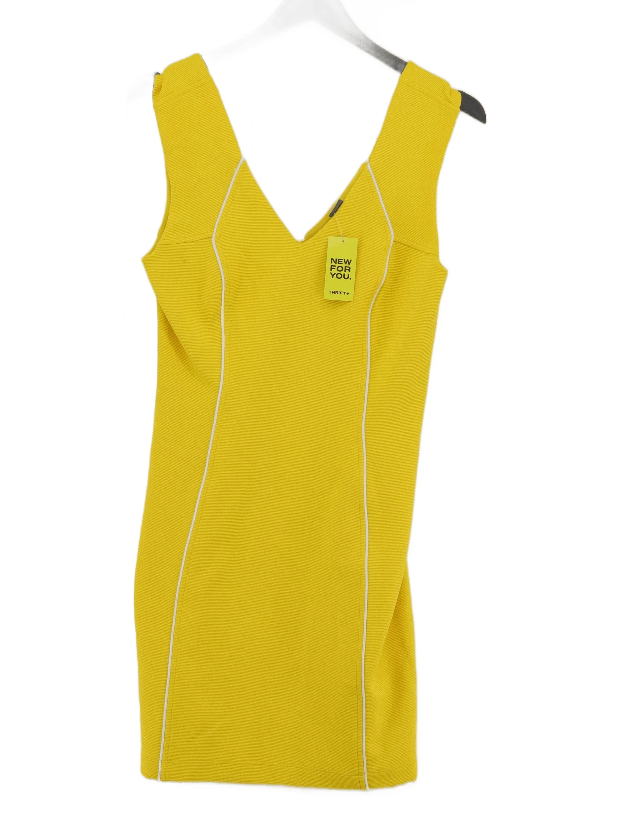 Armani Exchange Bodycon Mini Dress XS in Yellow