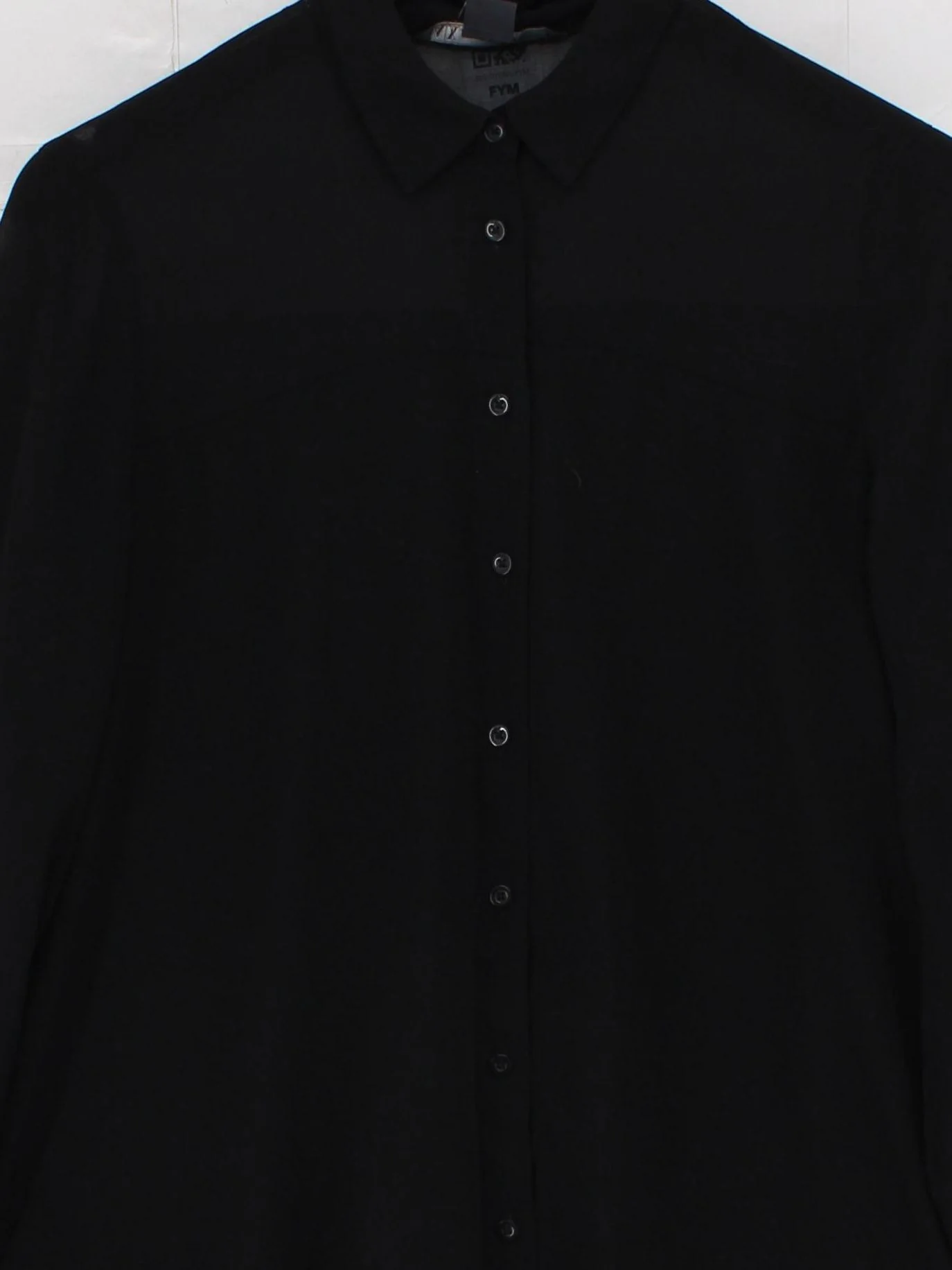 Armani Exchange Shirt Mini Dress UK6 in Black - Image 3