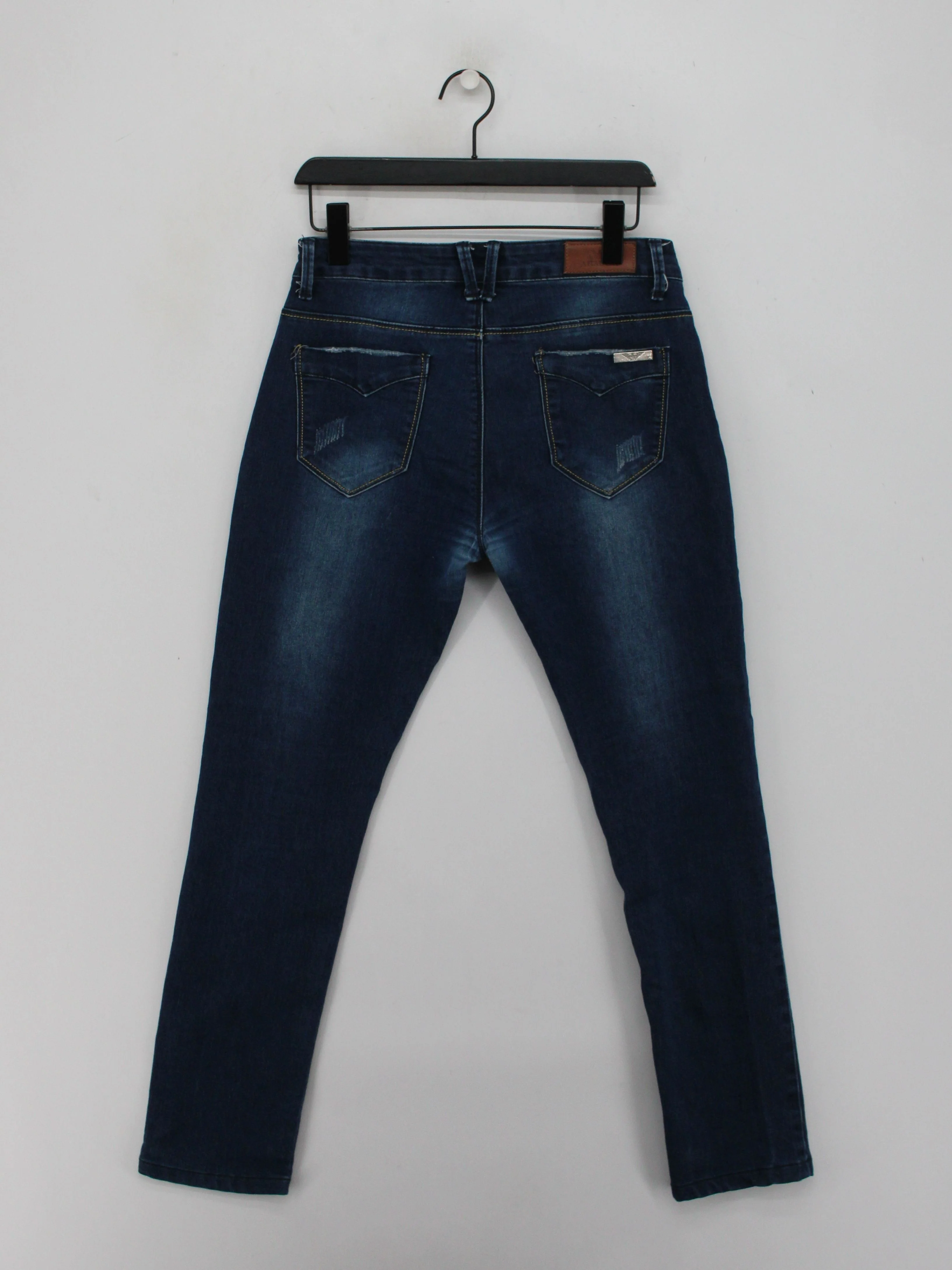 Armani Jeans Men's Jeans W 31 in Blue 100% Cotton Straight - Image 2