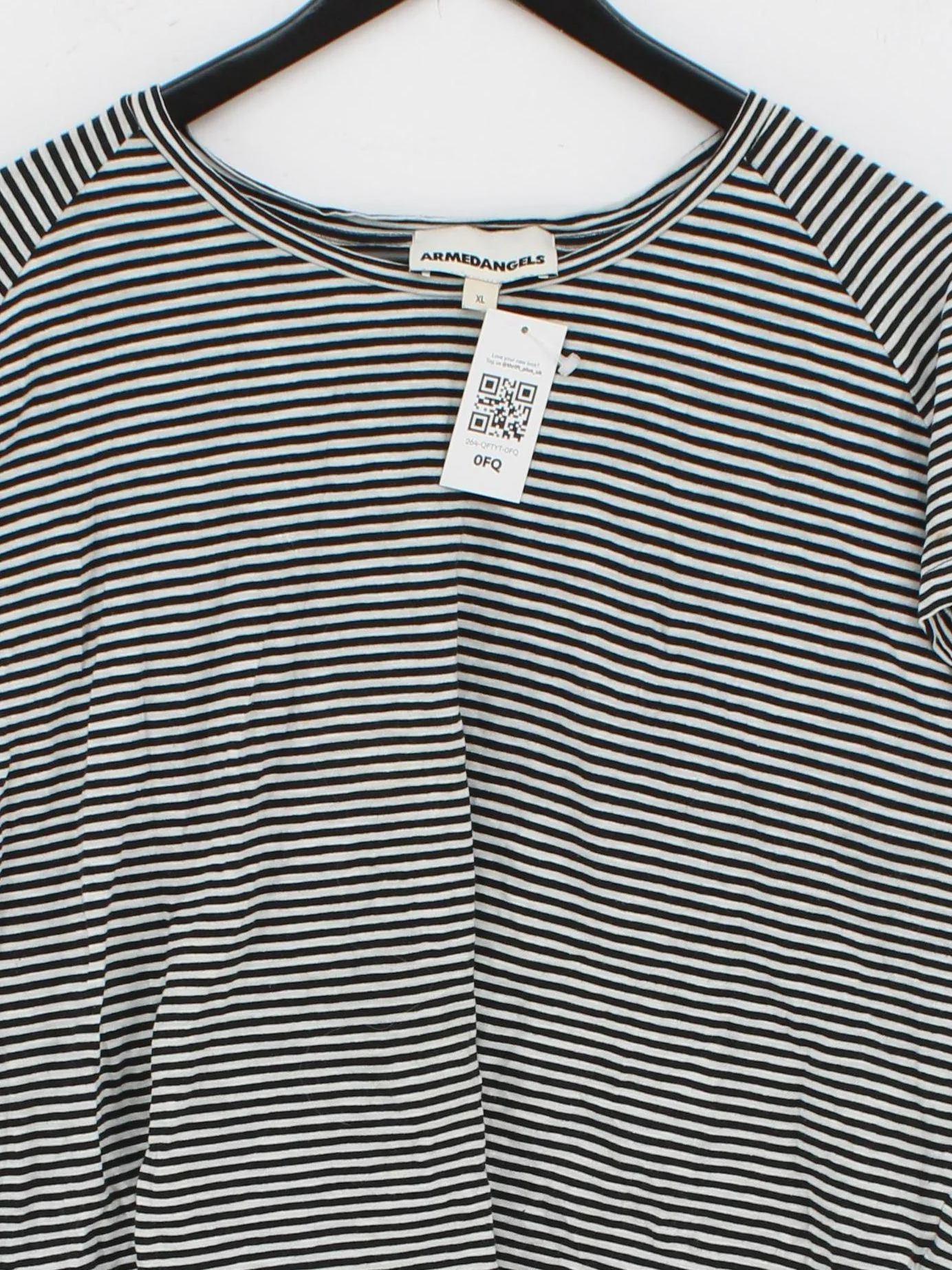 Armedangels Women's T-Shirt XL Black 100% Cotton Basic - Image 3