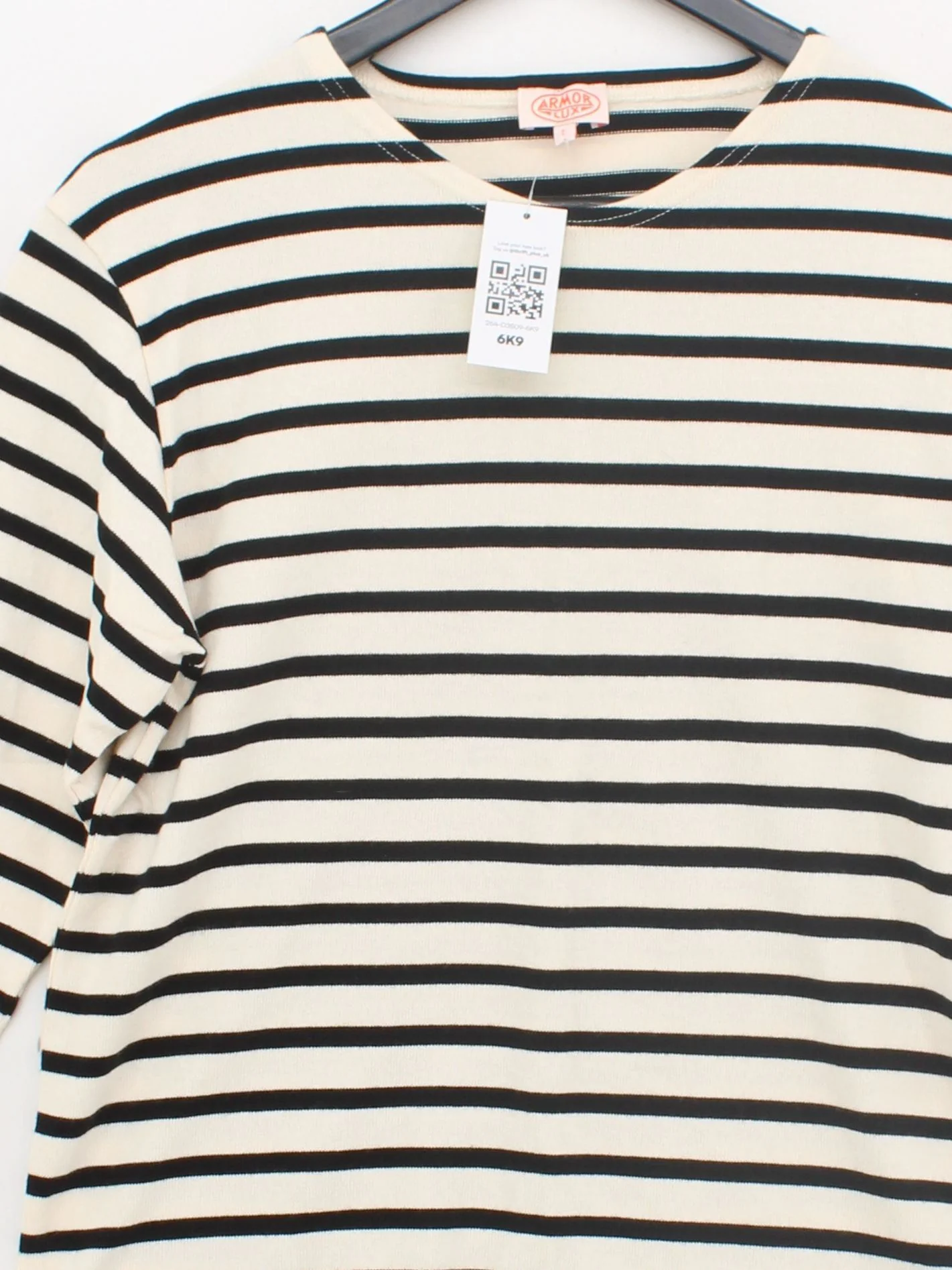 Armor Lux Men's T-Shirt S Multi Striped 100% Cotton Basic - Image 3
