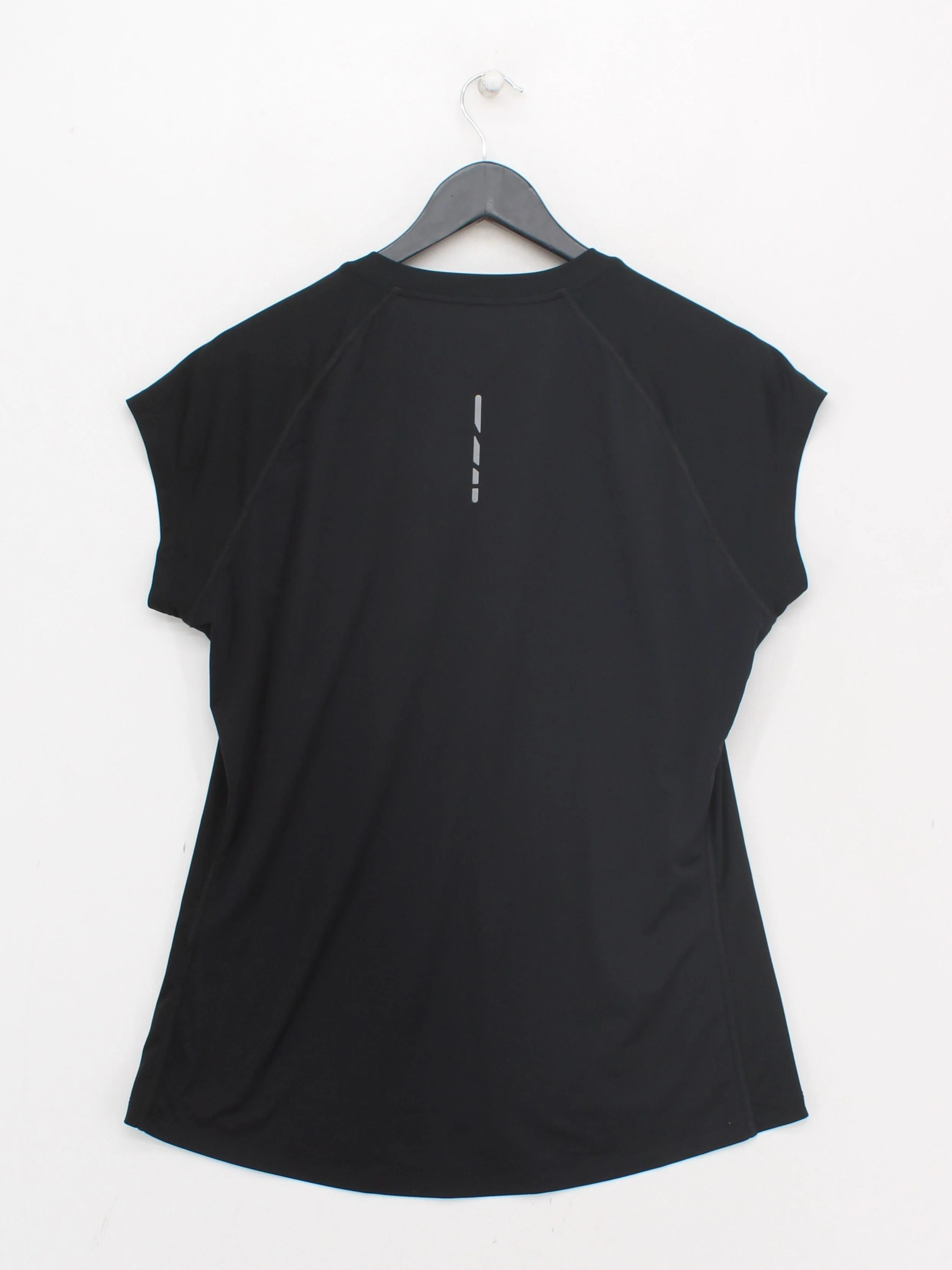 Asics Women's T-Shirt XL Black 100% Nylon Basic - Image 2
